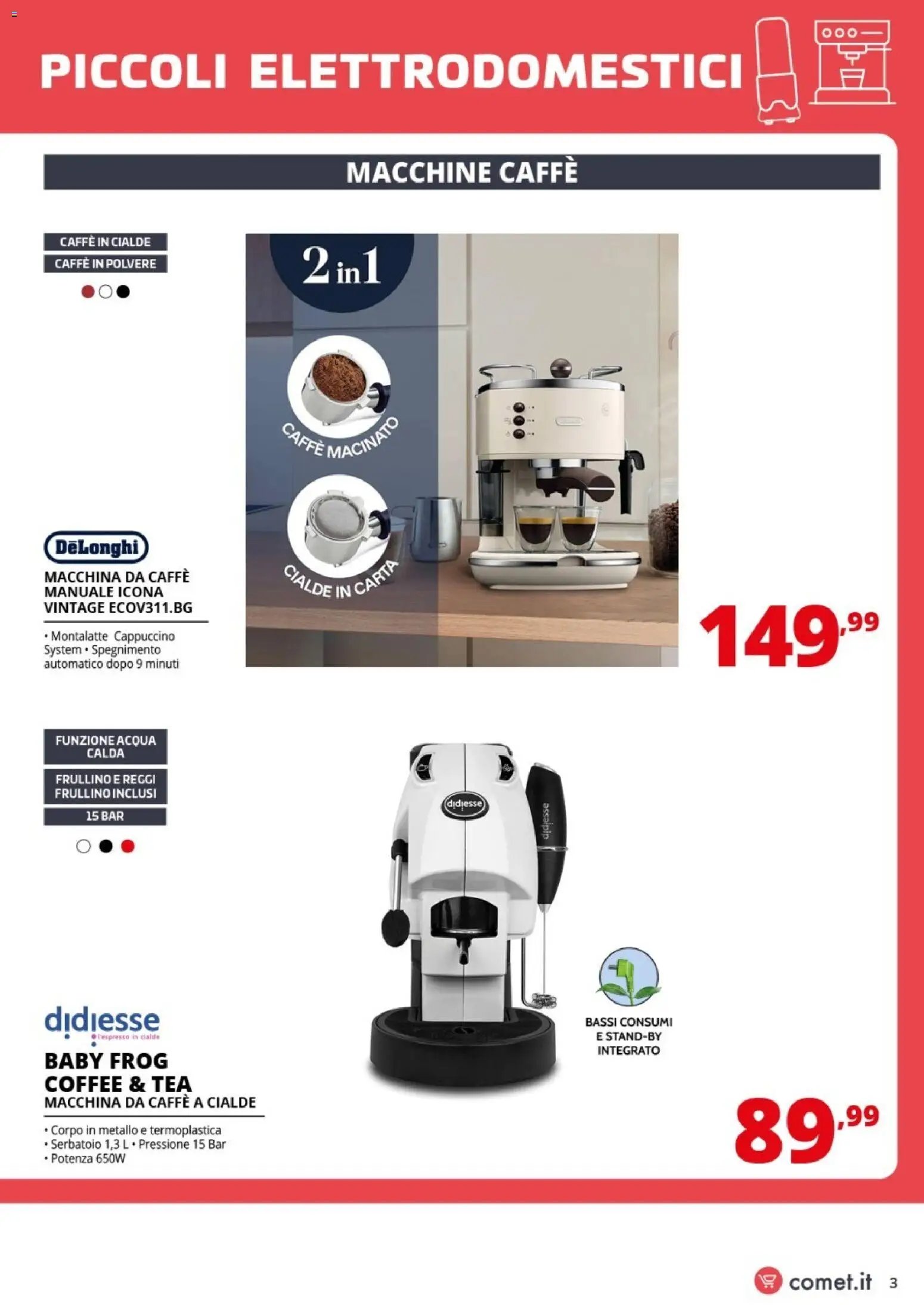 Piccoli Elettrodomestici Caffè e Cucina