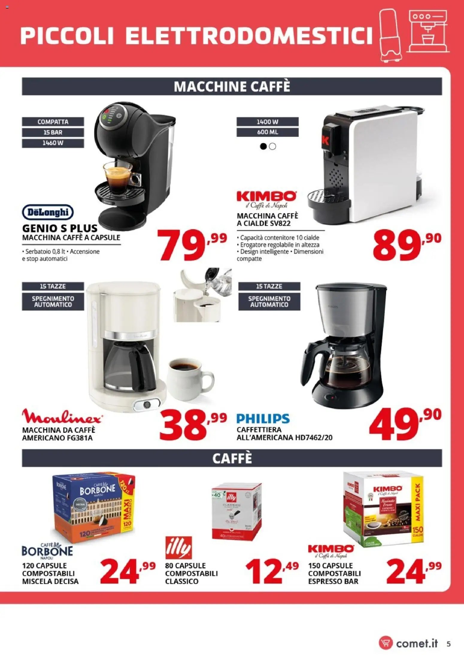 Piccoli Elettrodomestici Caffè e Cucina