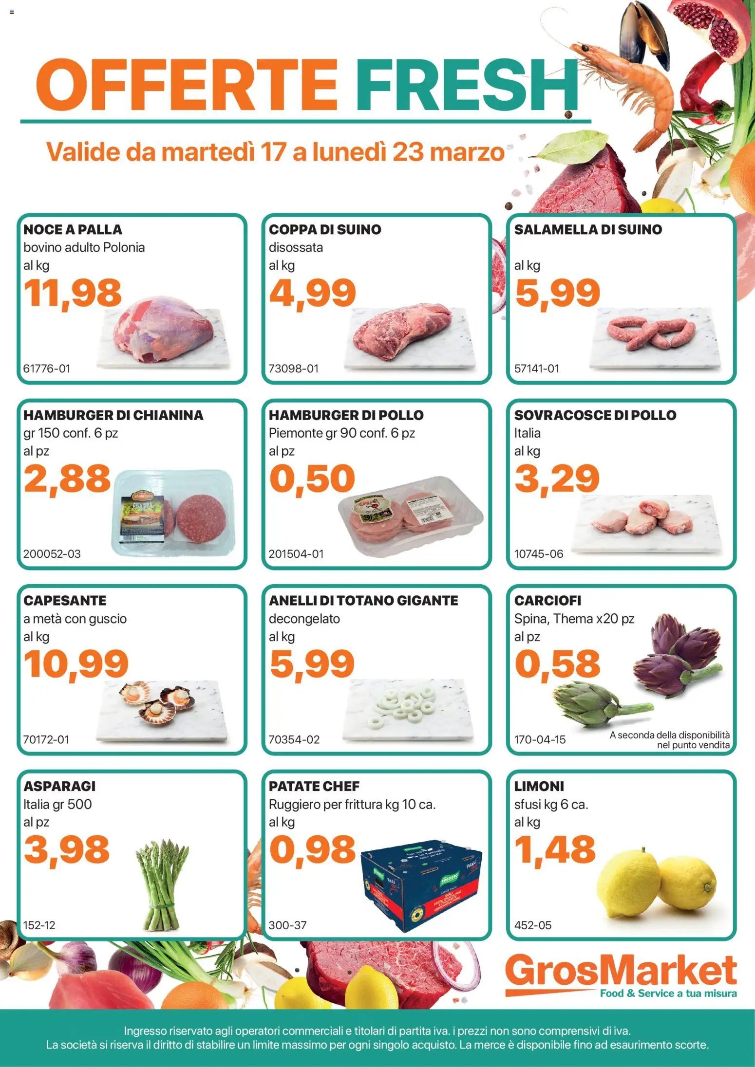 Sogegross volantino Offerte Fresh (2026-03-17 - 2026-03-23)