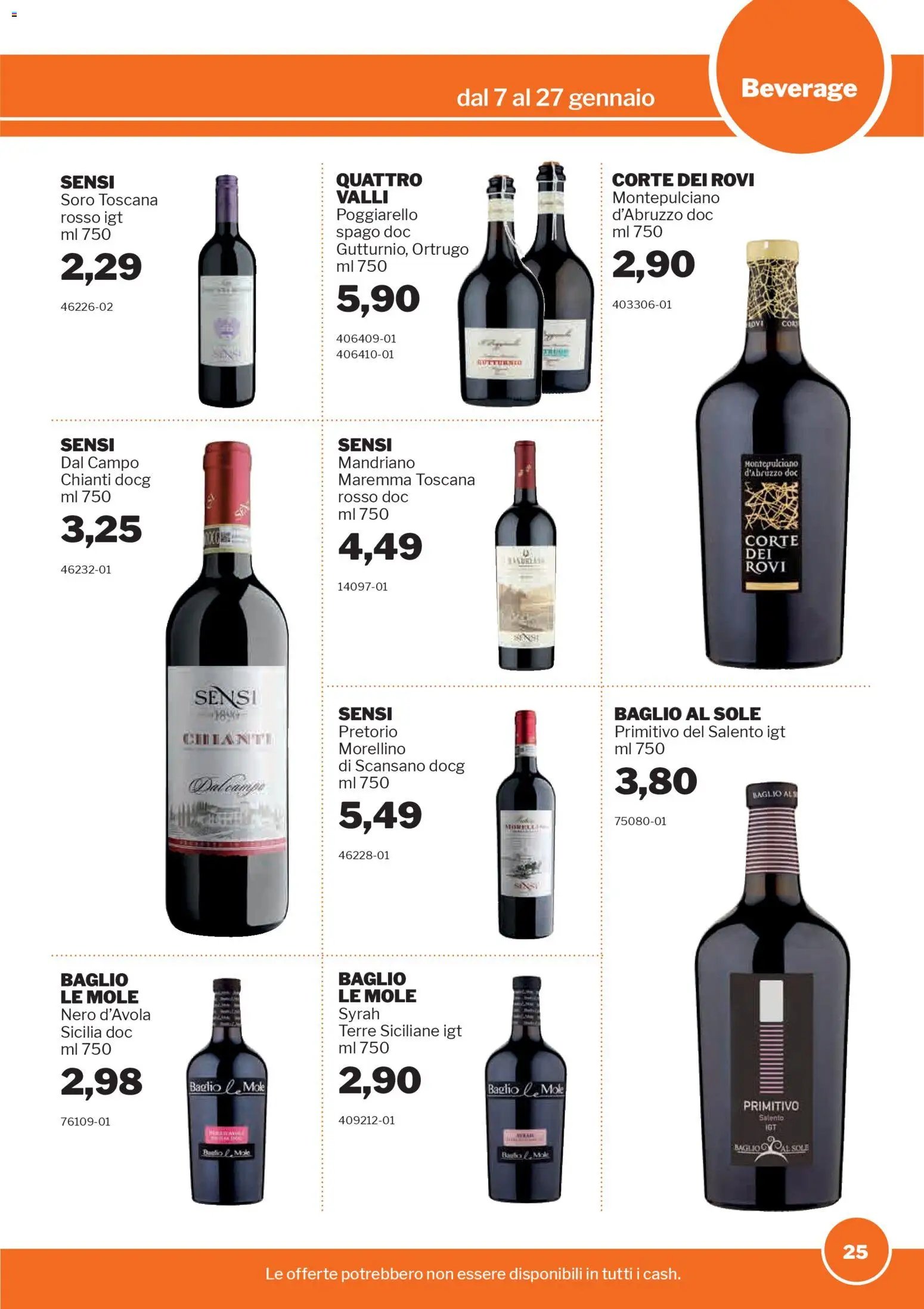 Volantino Sogegross	 (2026-01-07 - 2026-01-27)