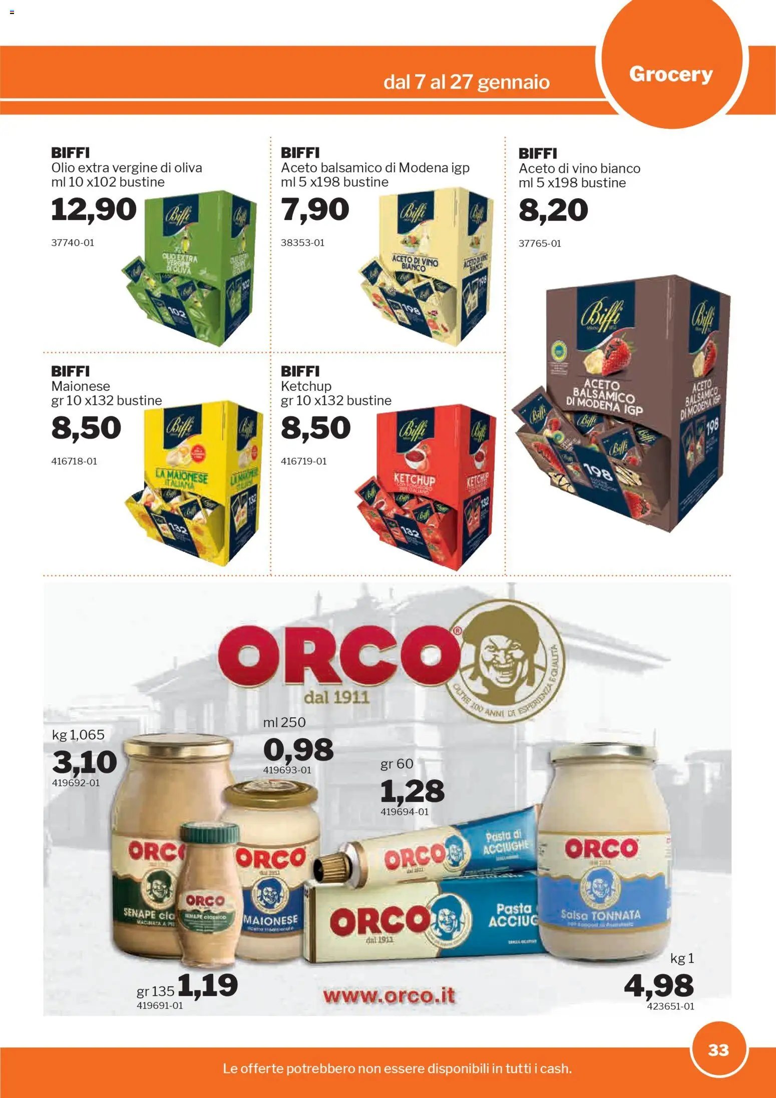 Volantino Sogegross	 (2026-01-07 - 2026-01-27)