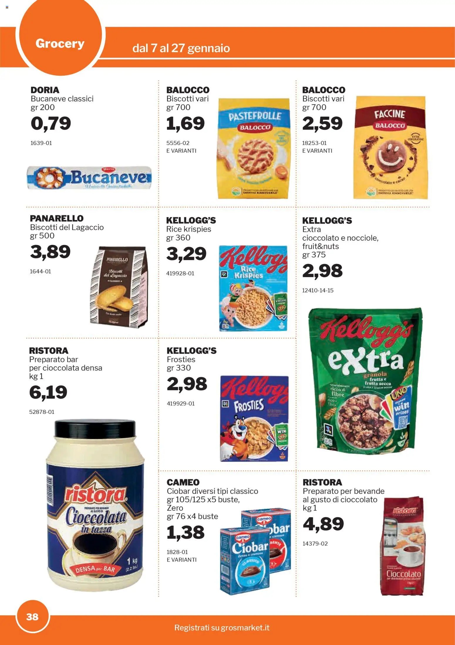 Volantino Sogegross	 (2026-01-07 - 2026-01-27)