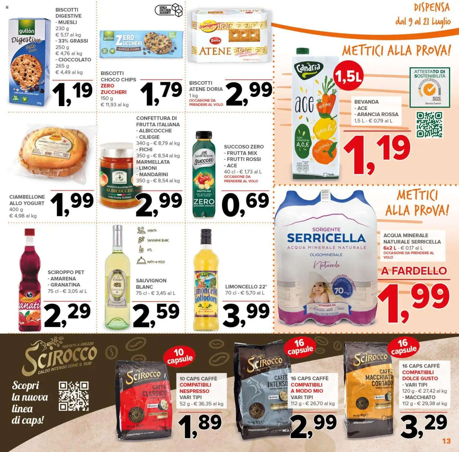 Todis volantino Sicilia