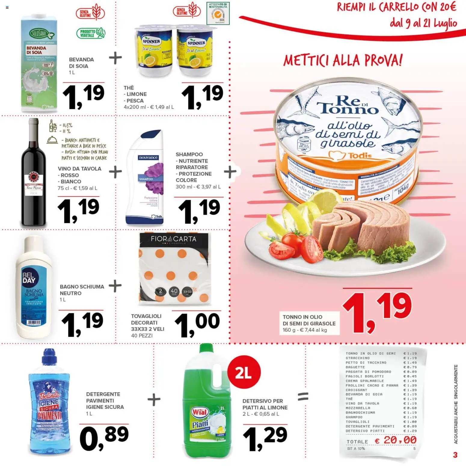 Todis volantino Sicilia