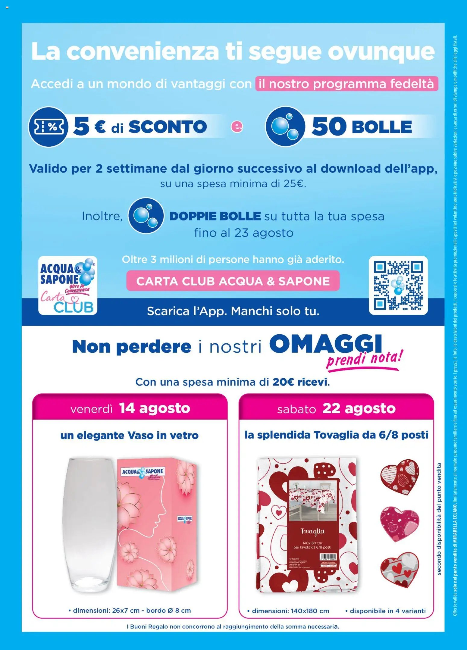 Acqua e Sapone volantino Mirabella Eclano