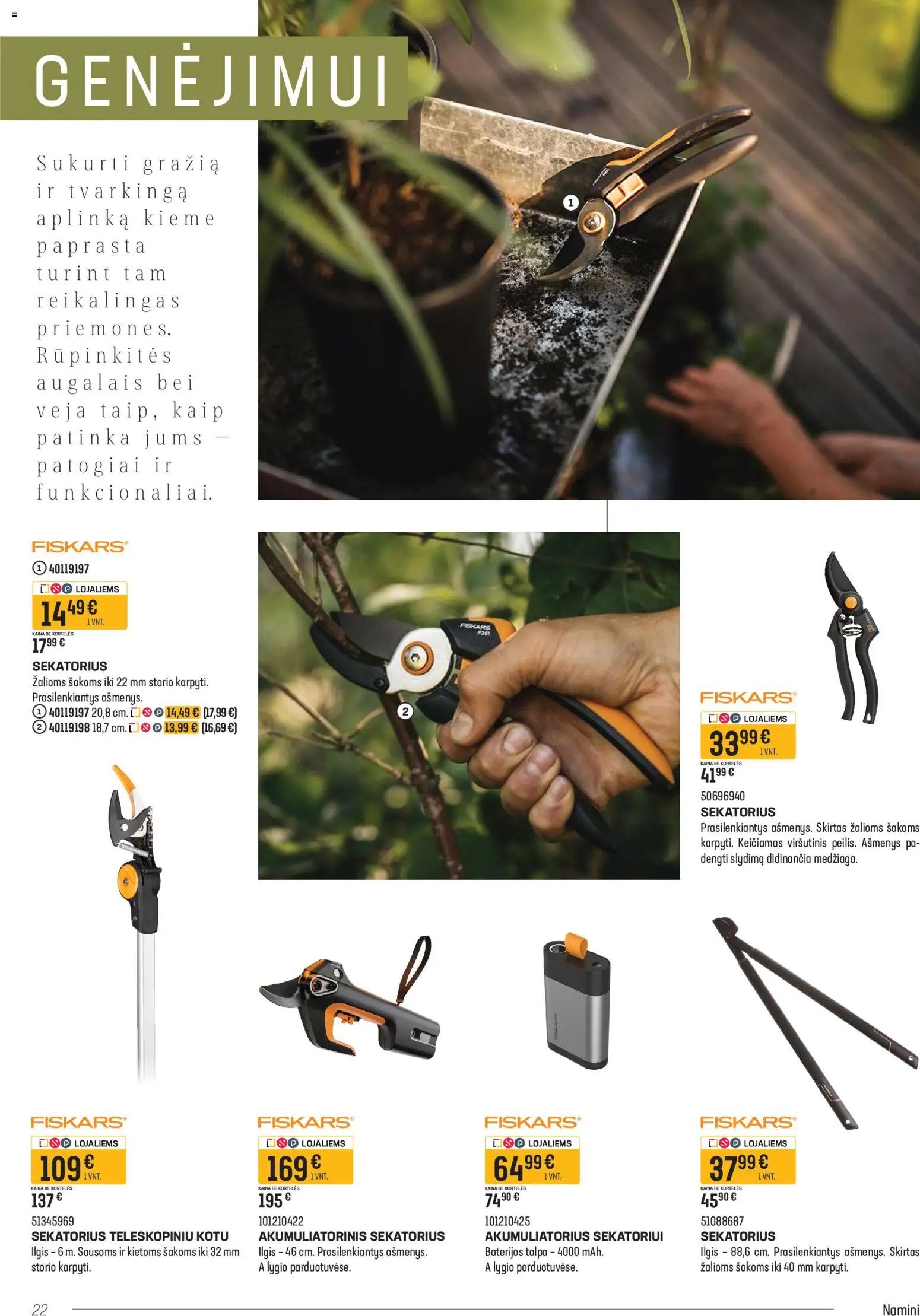 Senukai leidinys - Namini Garden