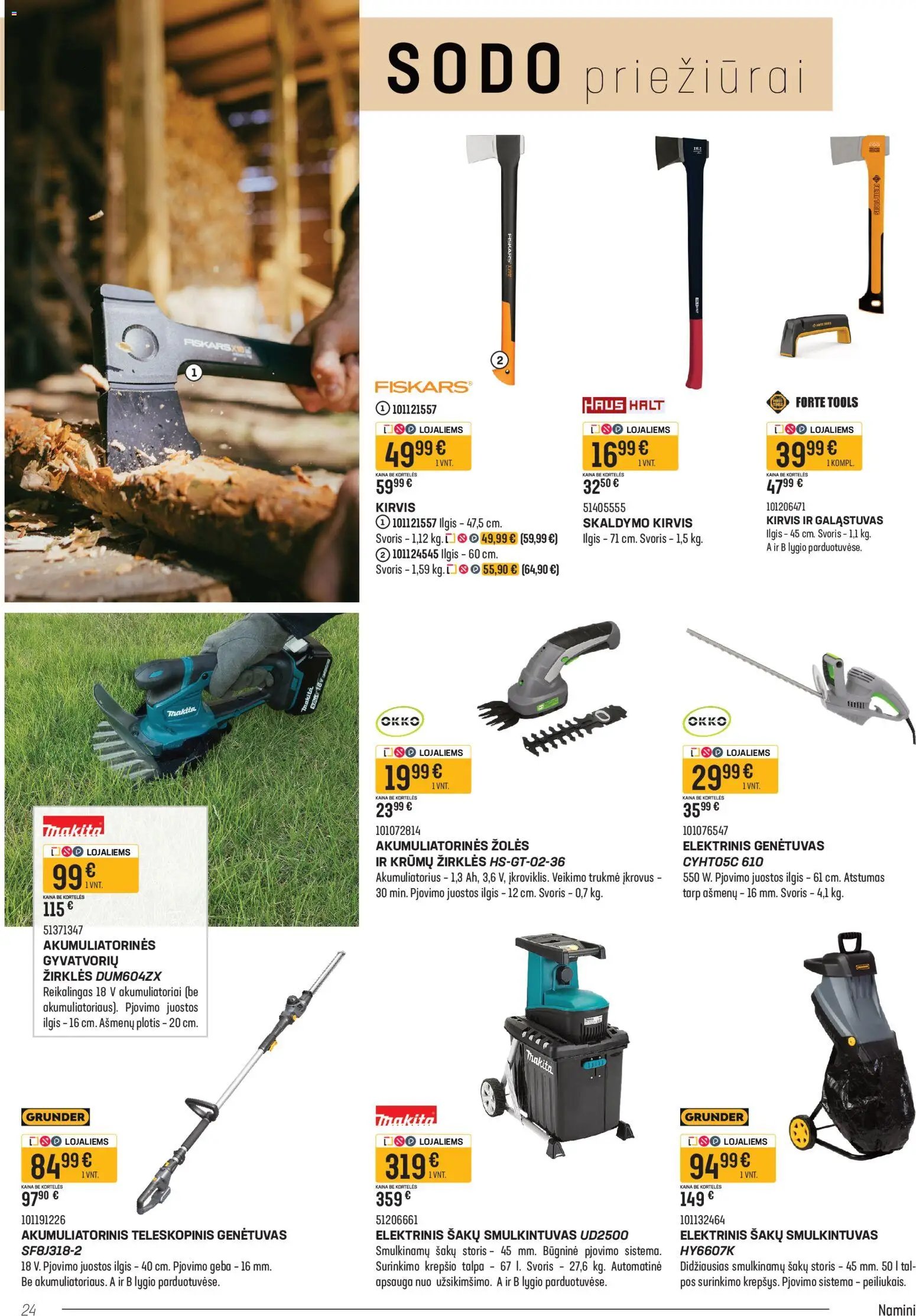 Senukai leidinys - Namini Garden