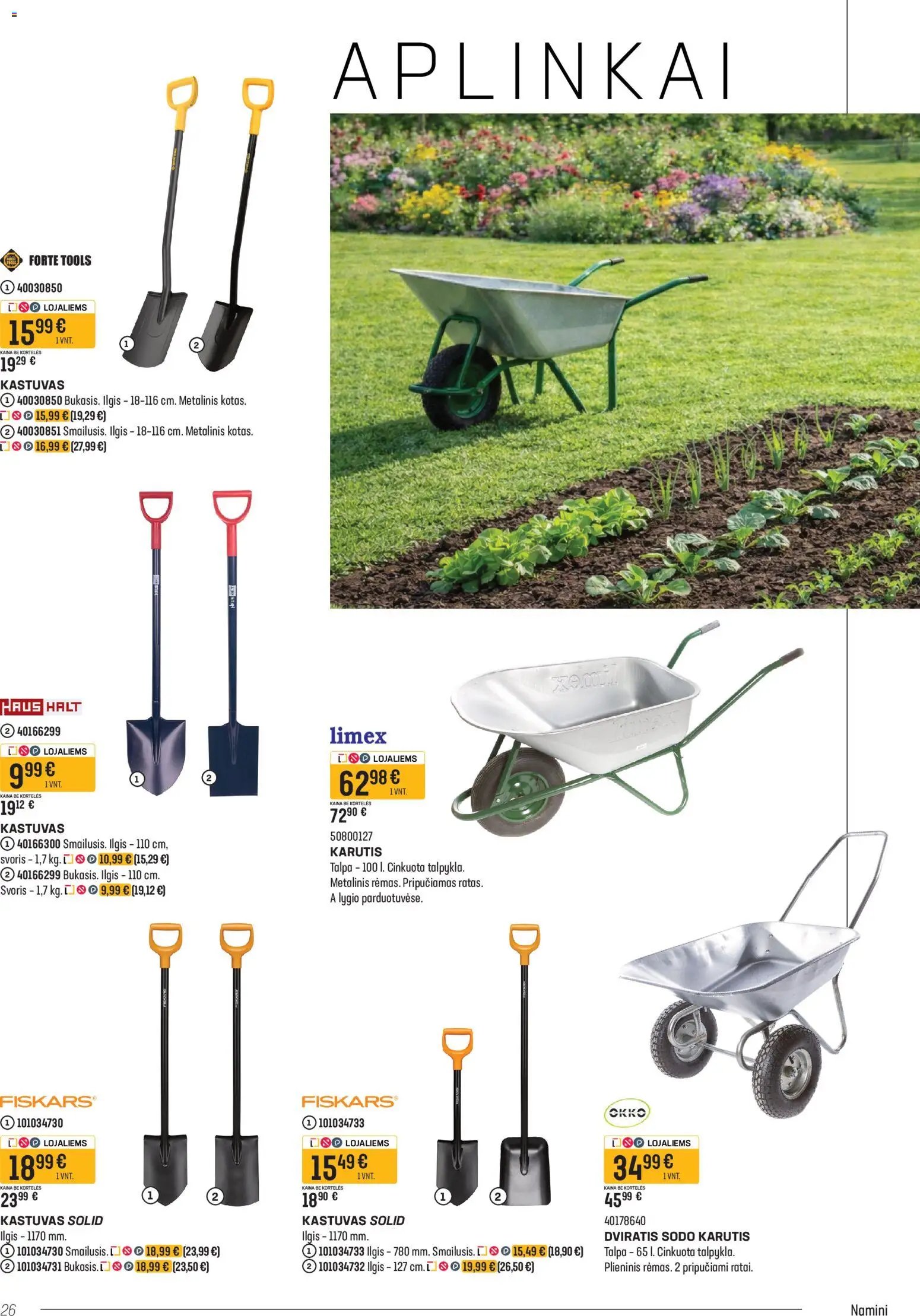 Senukai leidinys - Namini Garden