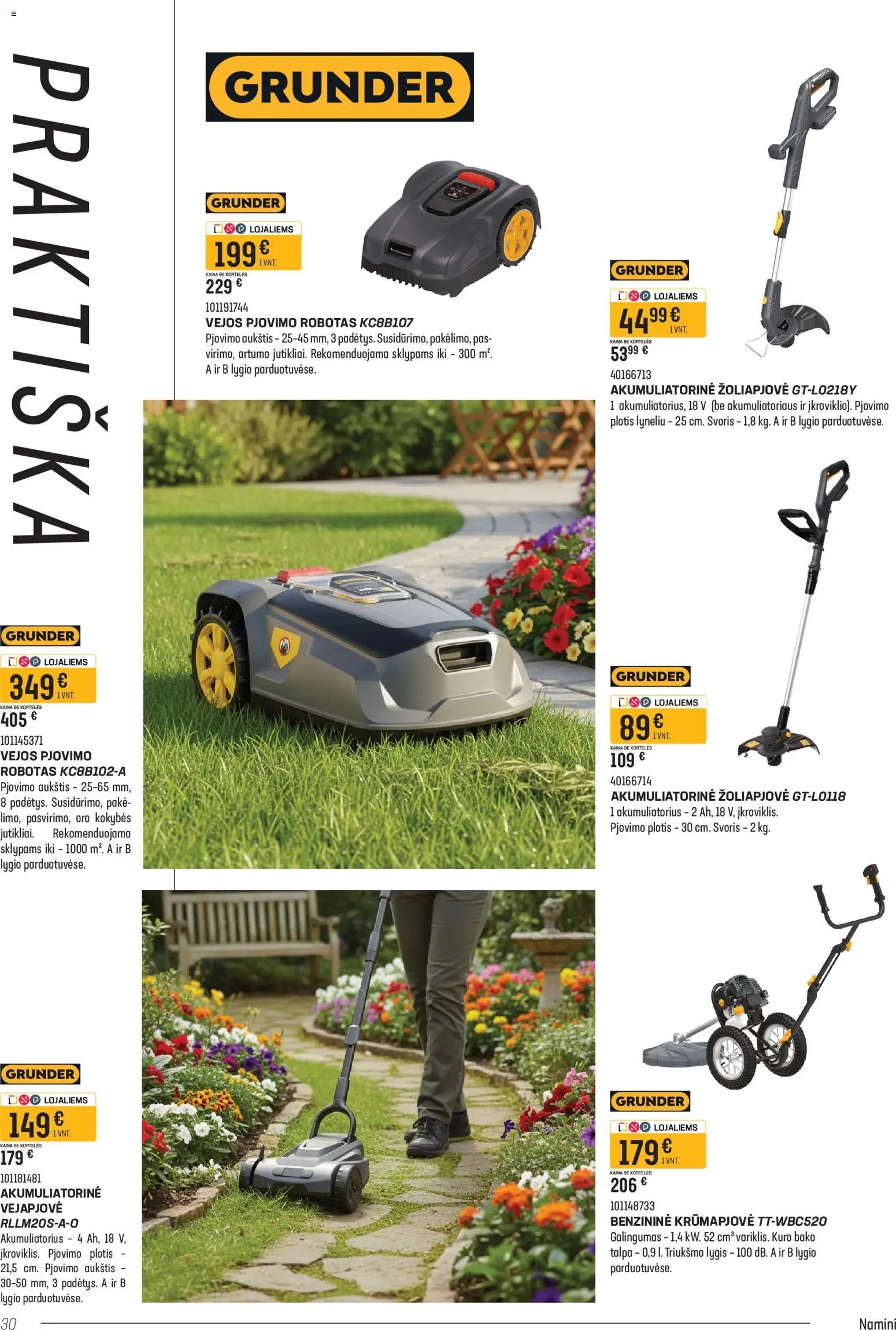 Senukai leidinys - Namini Garden