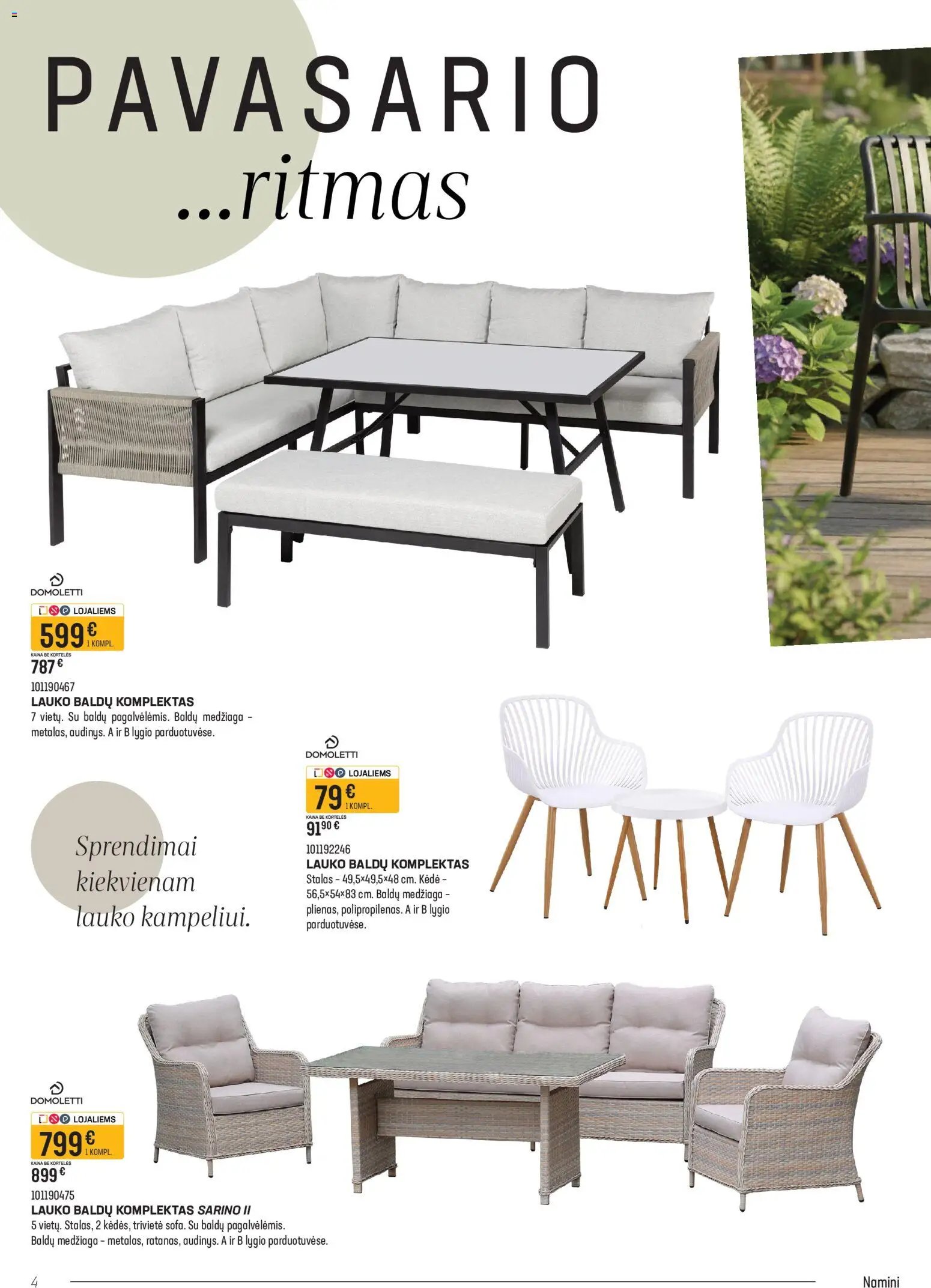 Senukai leidinys - Namini Garden