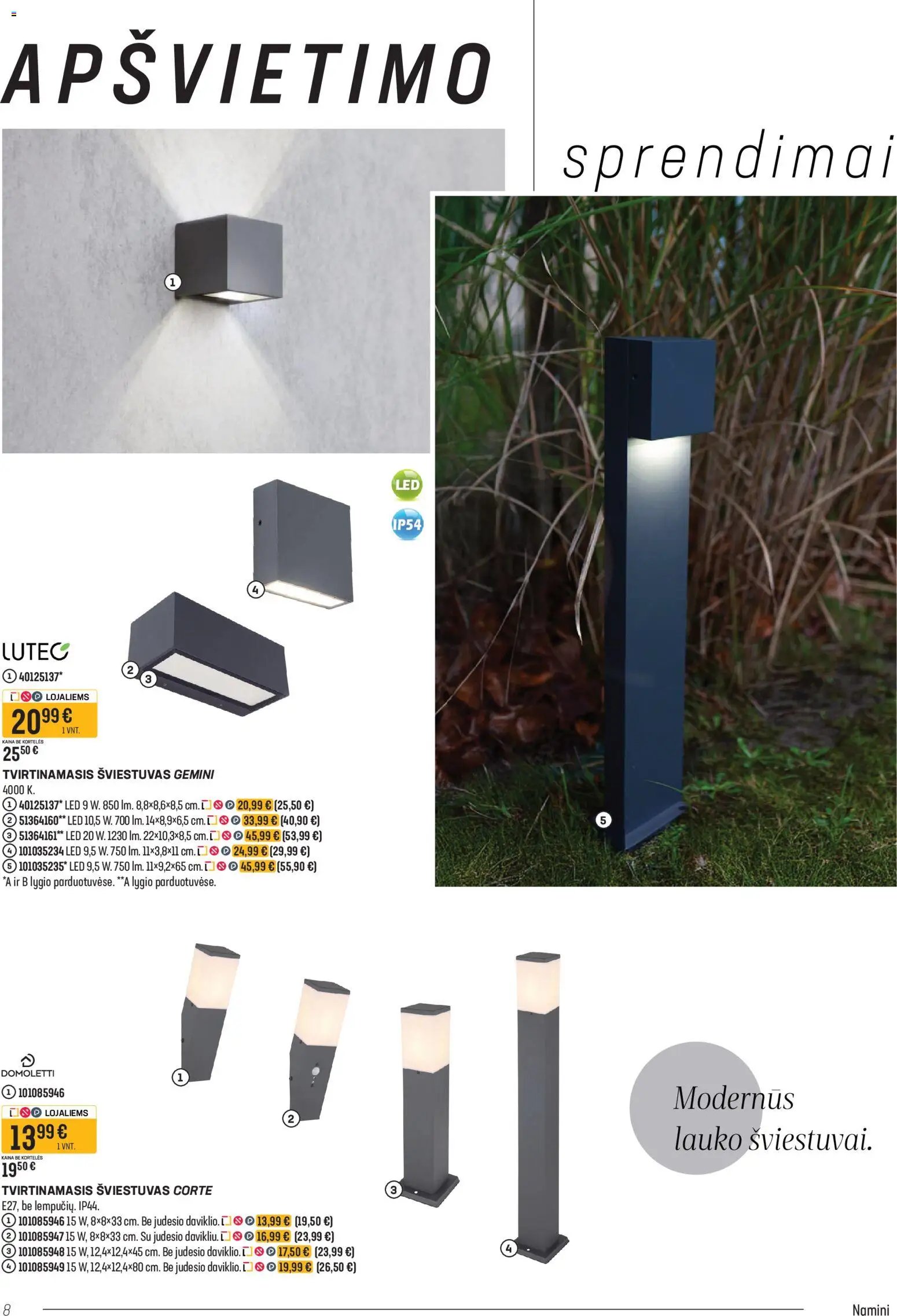 Senukai leidinys - Namini Garden