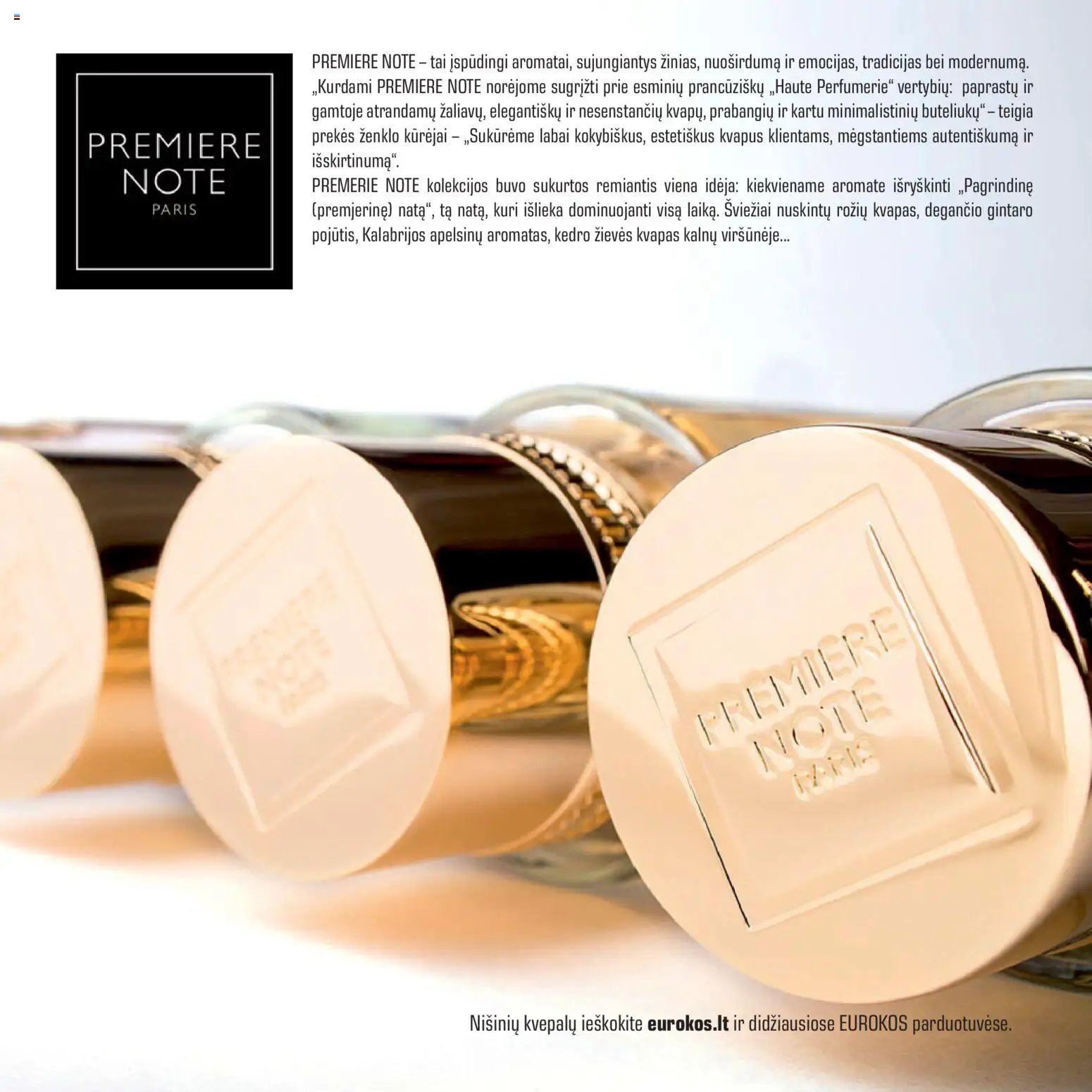 Eurokos leidinys - Nišinė parfumerija