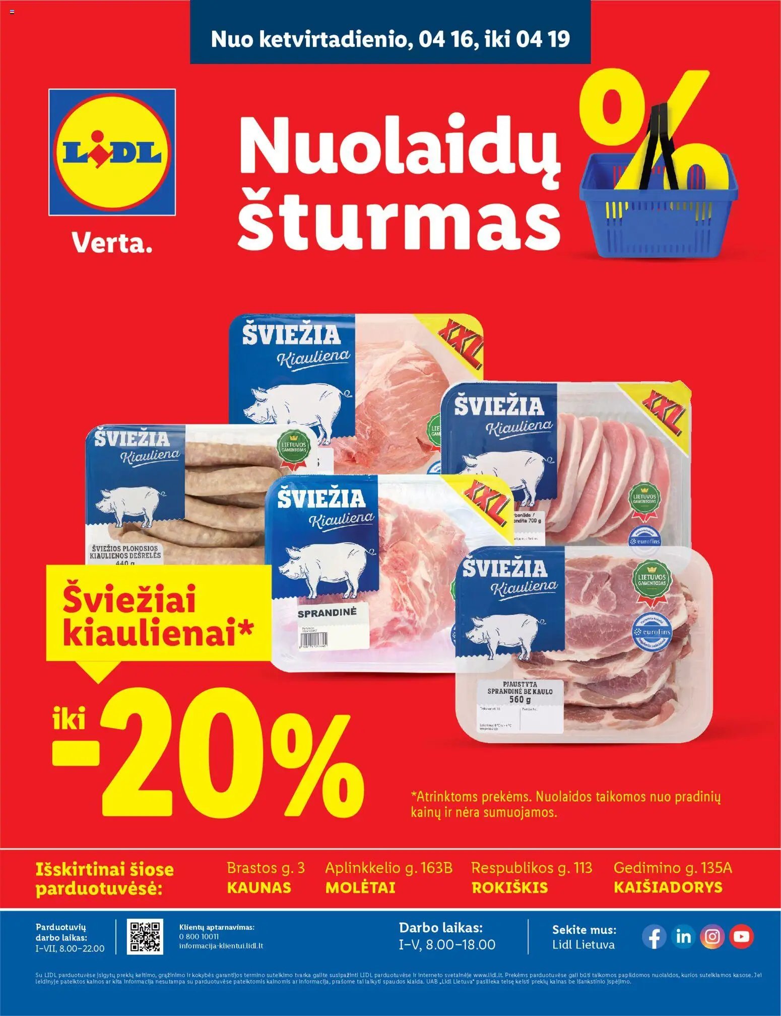 LIDL leidinys - Nuolaidų šturmas