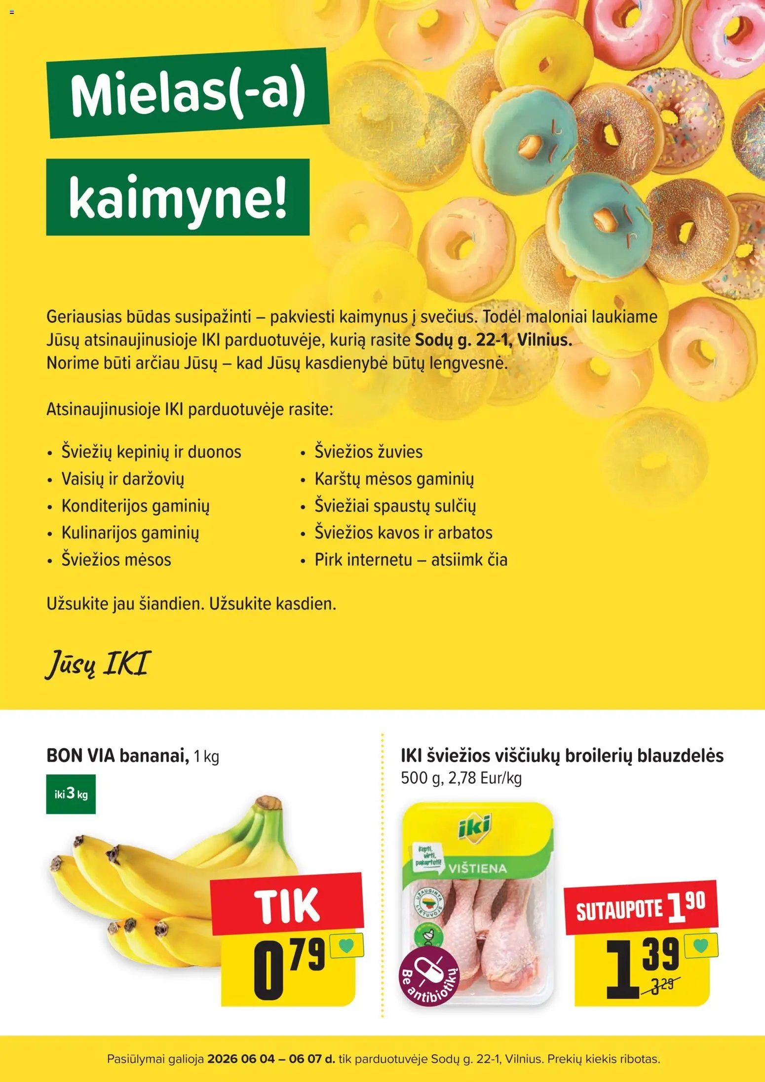 IKI leidinys - Specialūs pasiūlymai IKI Stotis parduotuvės klientams