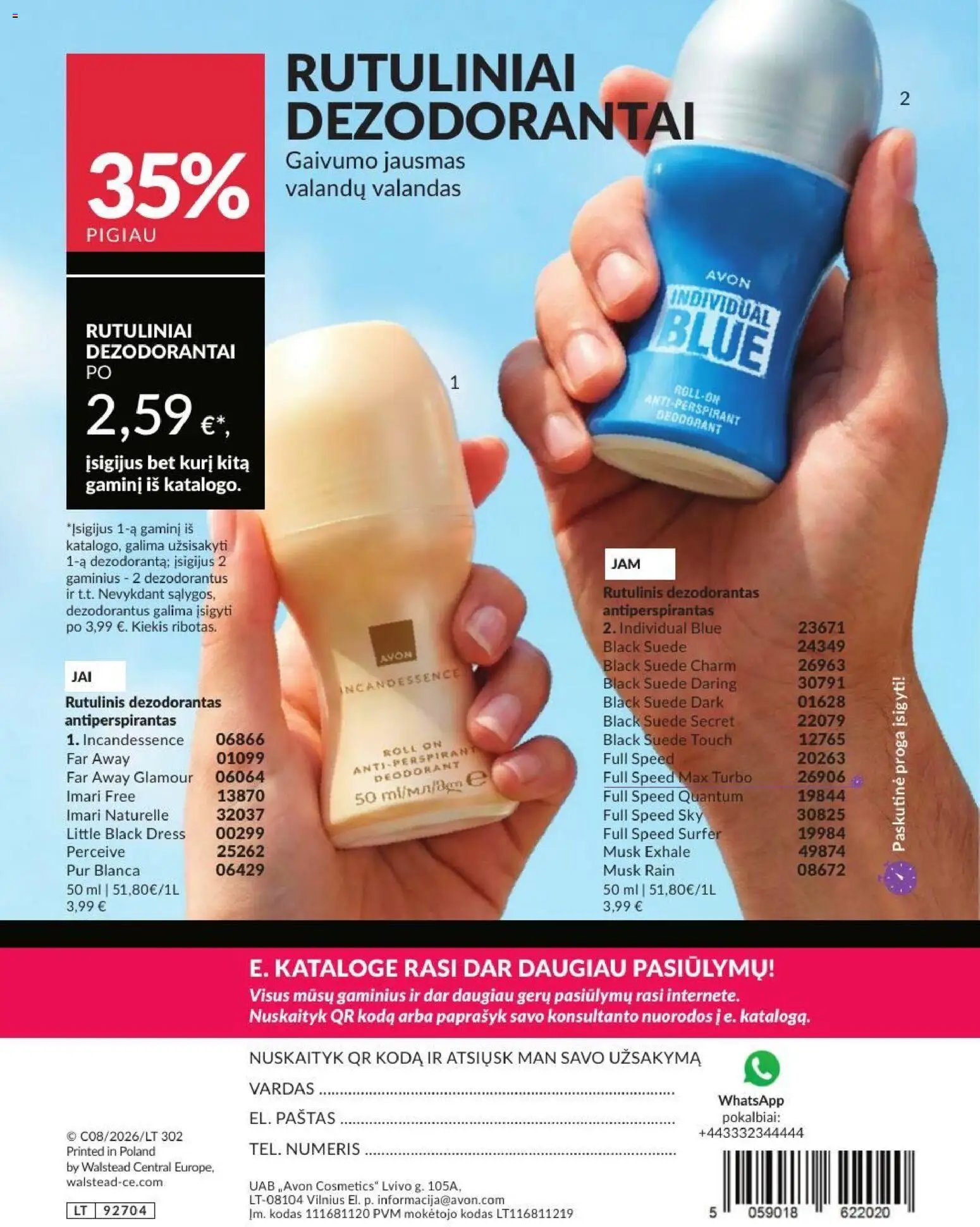 AVON leidinys