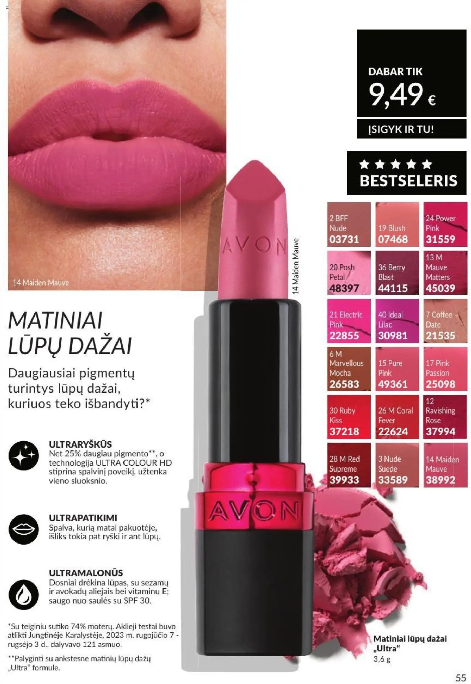 AVON leidinys