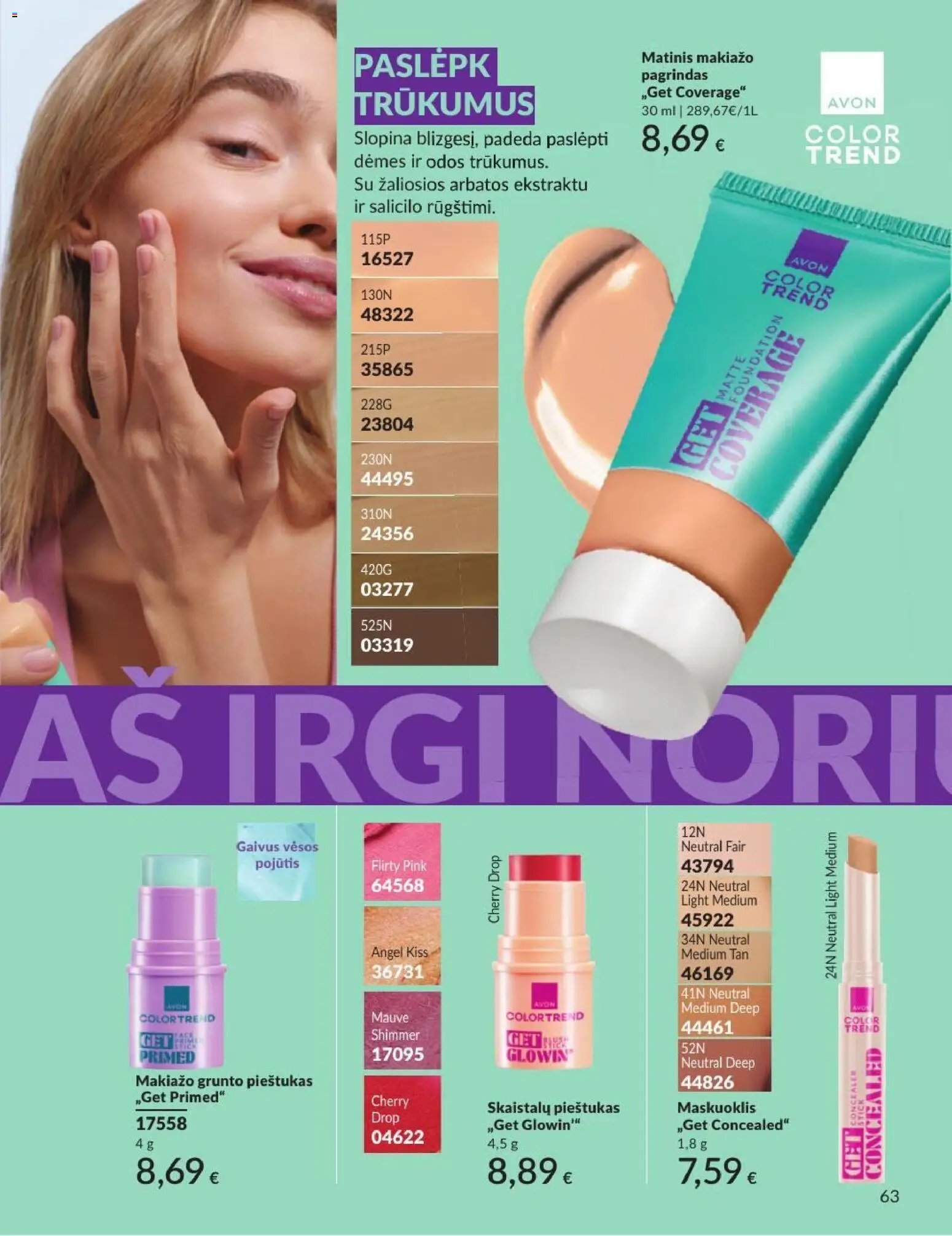 AVON leidinys