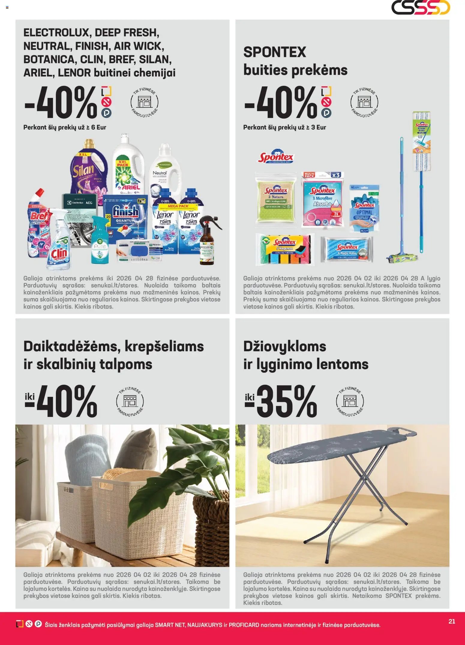Senukai leidinys - Reklaminis leidinys