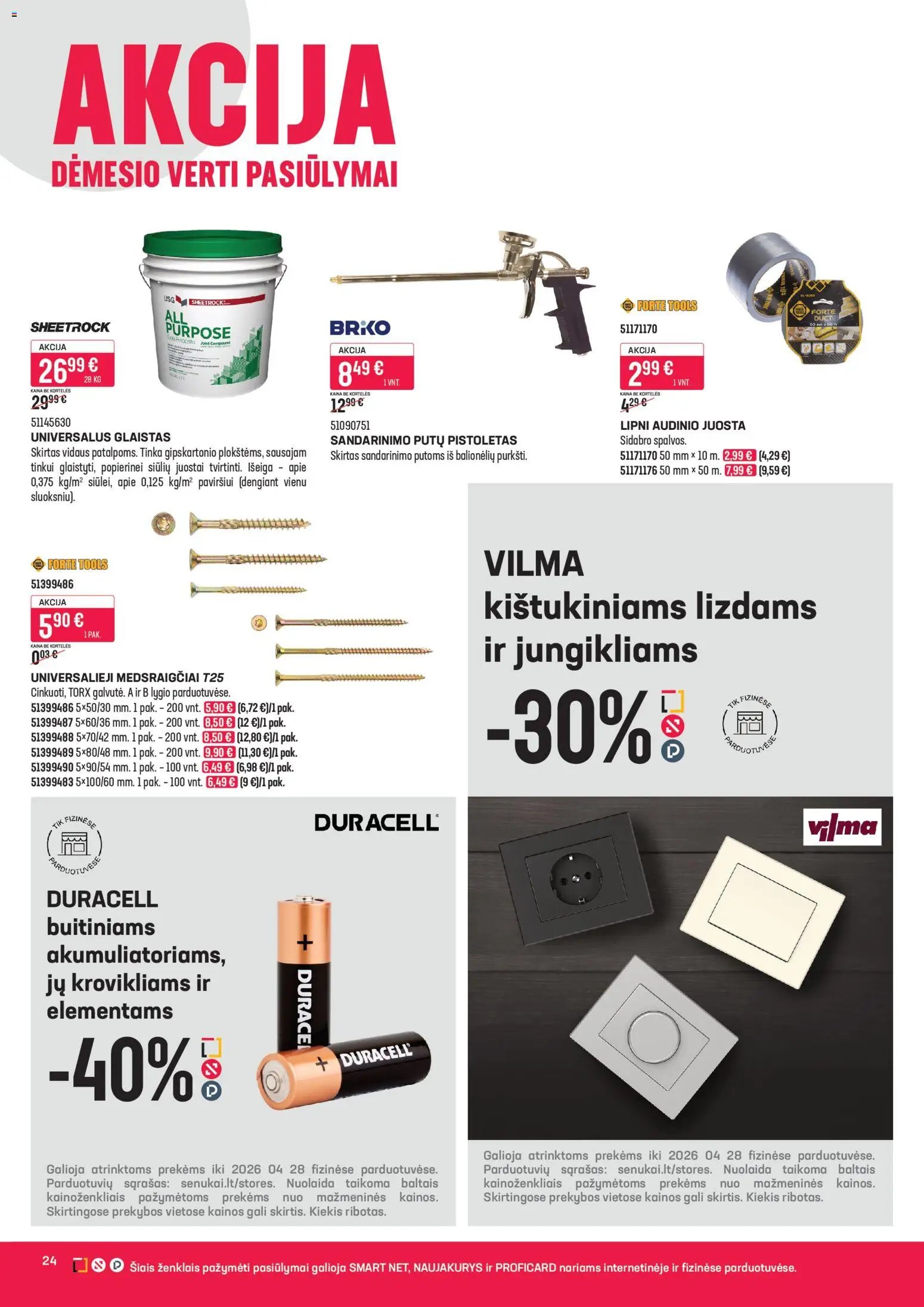 Senukai leidinys - Reklaminis leidinys