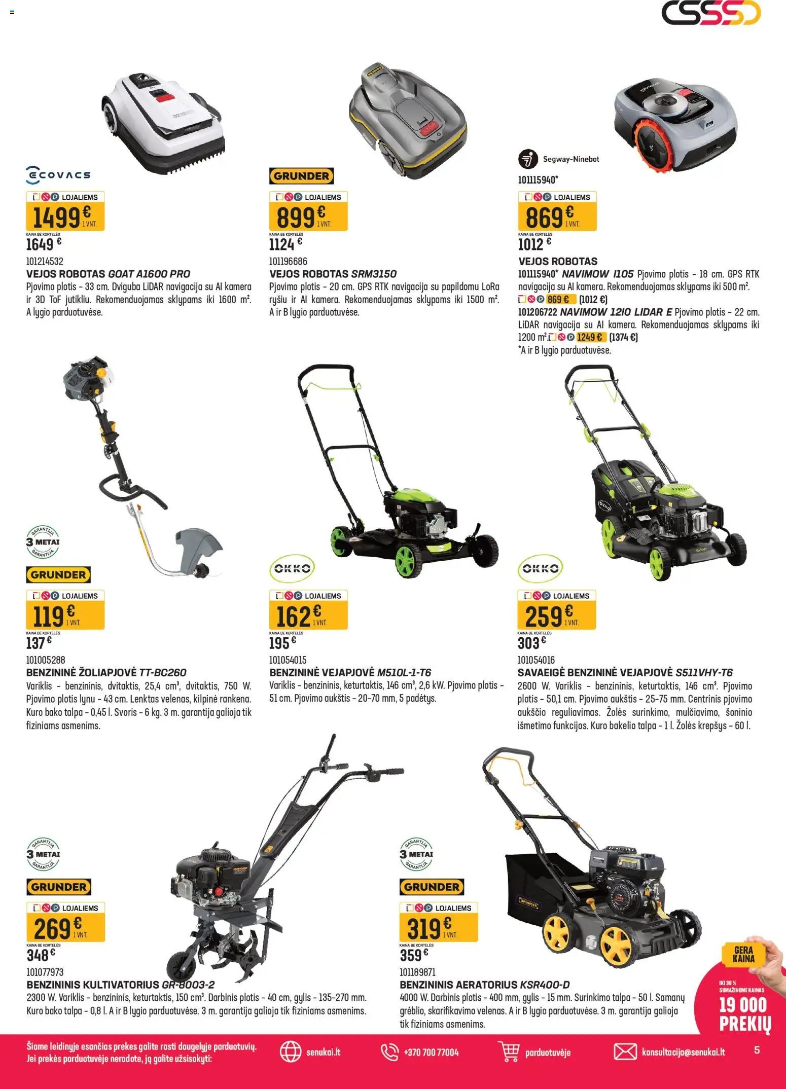 Senukai leidinys - Reklaminis leidinys