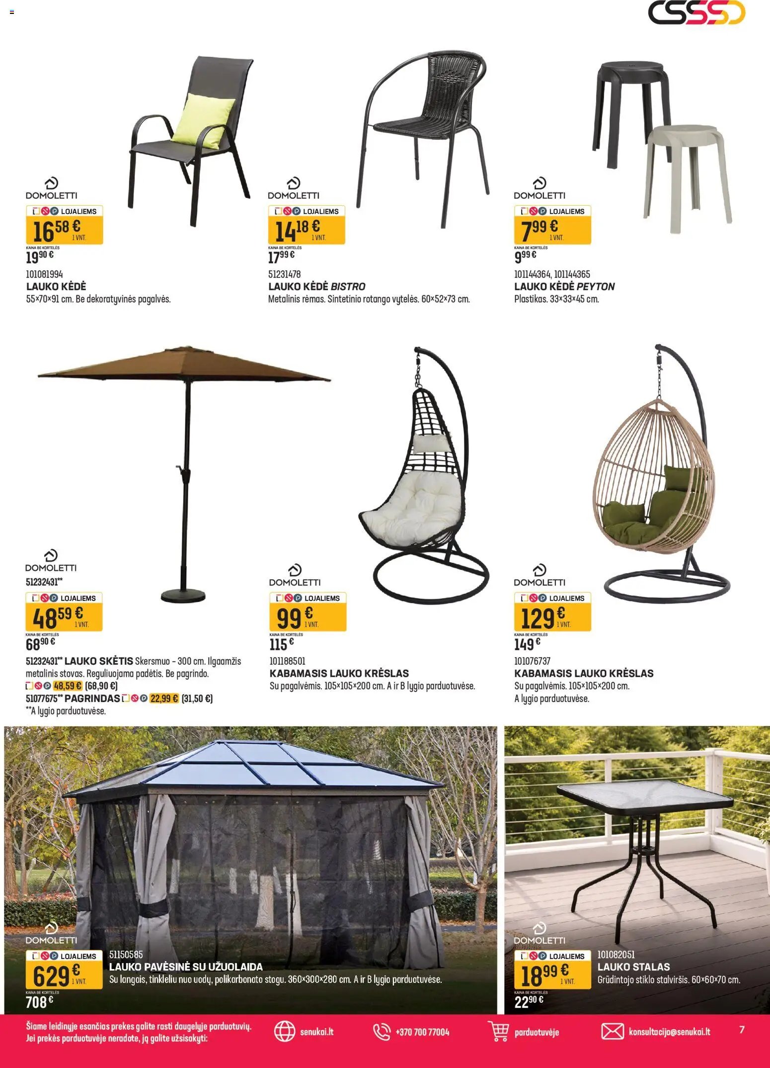 Senukai leidinys - Reklaminis leidinys