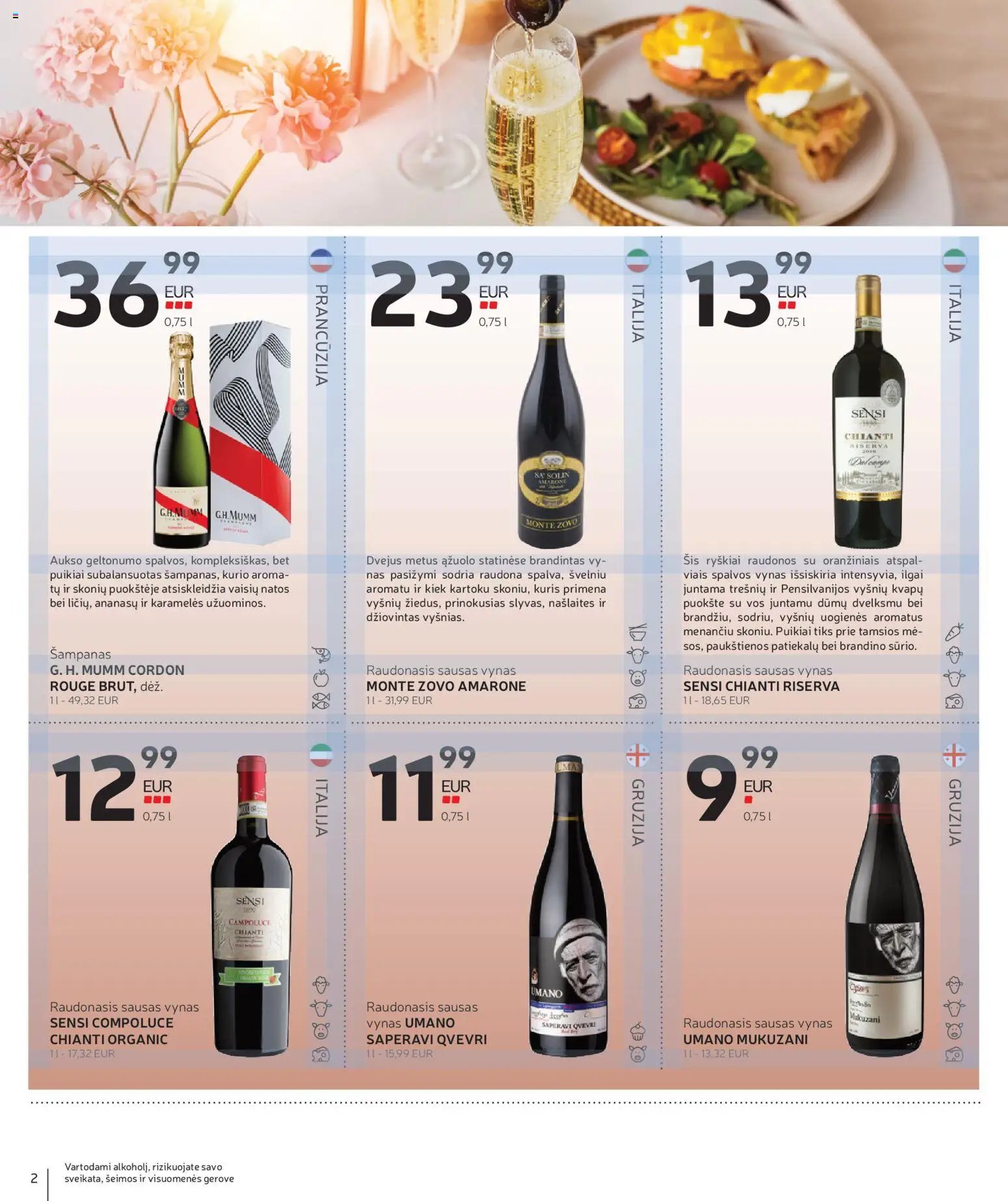 Rimi leidinys - Alkoholinių gėrimų