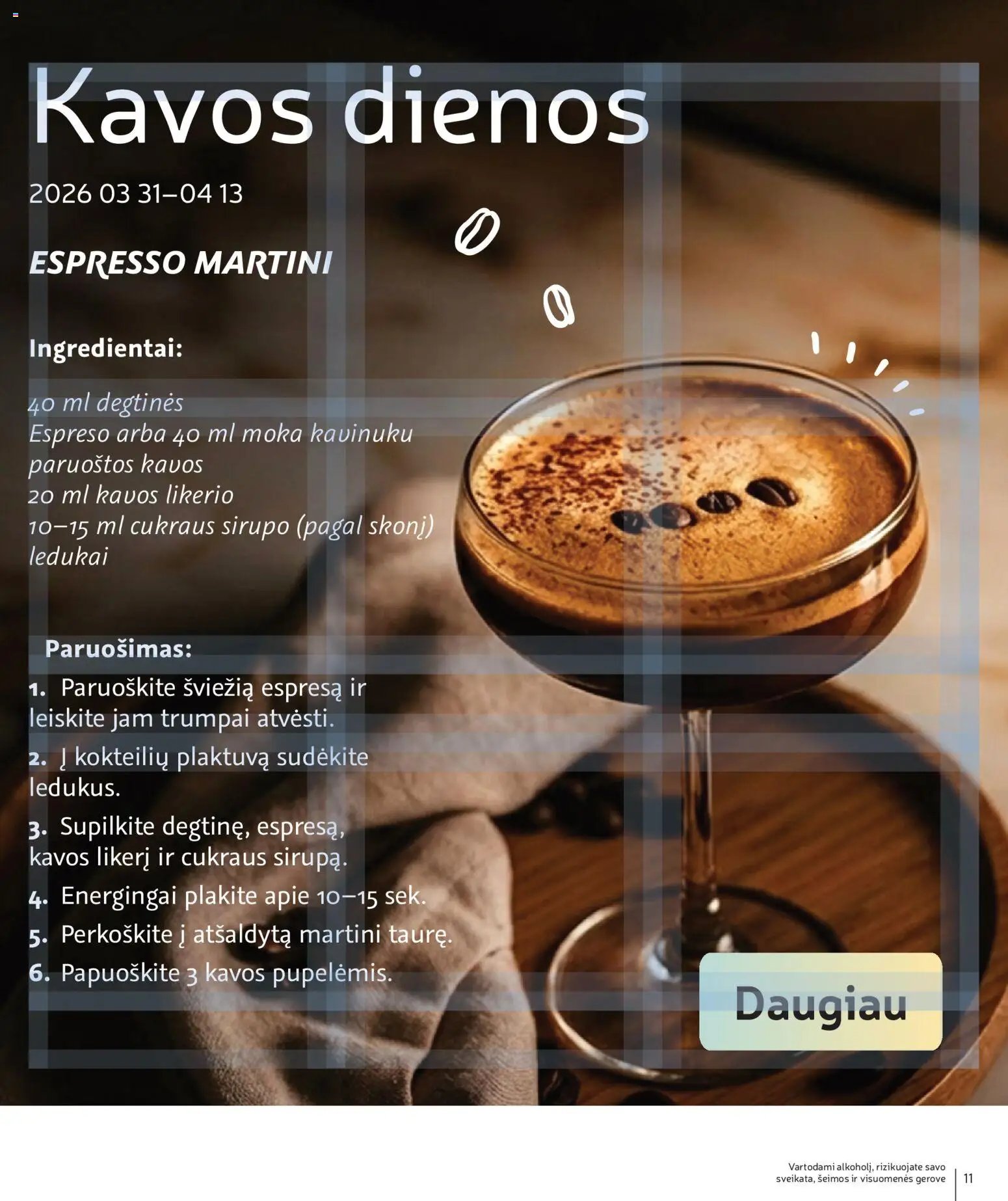 Rimi leidinys - Alkoholinių gėrimų