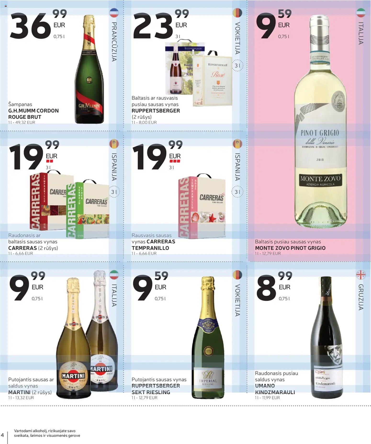 Rimi leidinys - Alkoholinių gėrimų