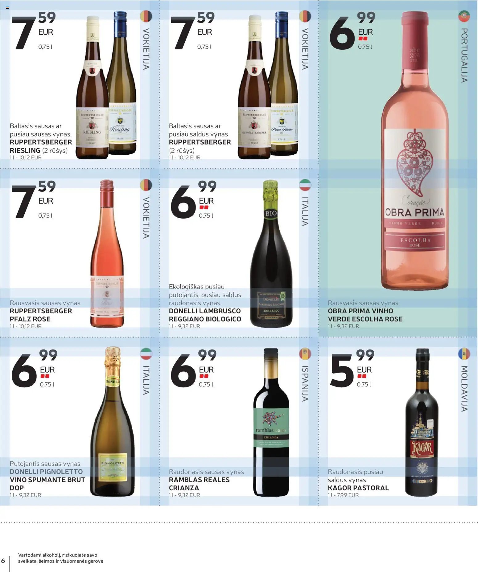 Rimi leidinys - Alkoholinių gėrimų