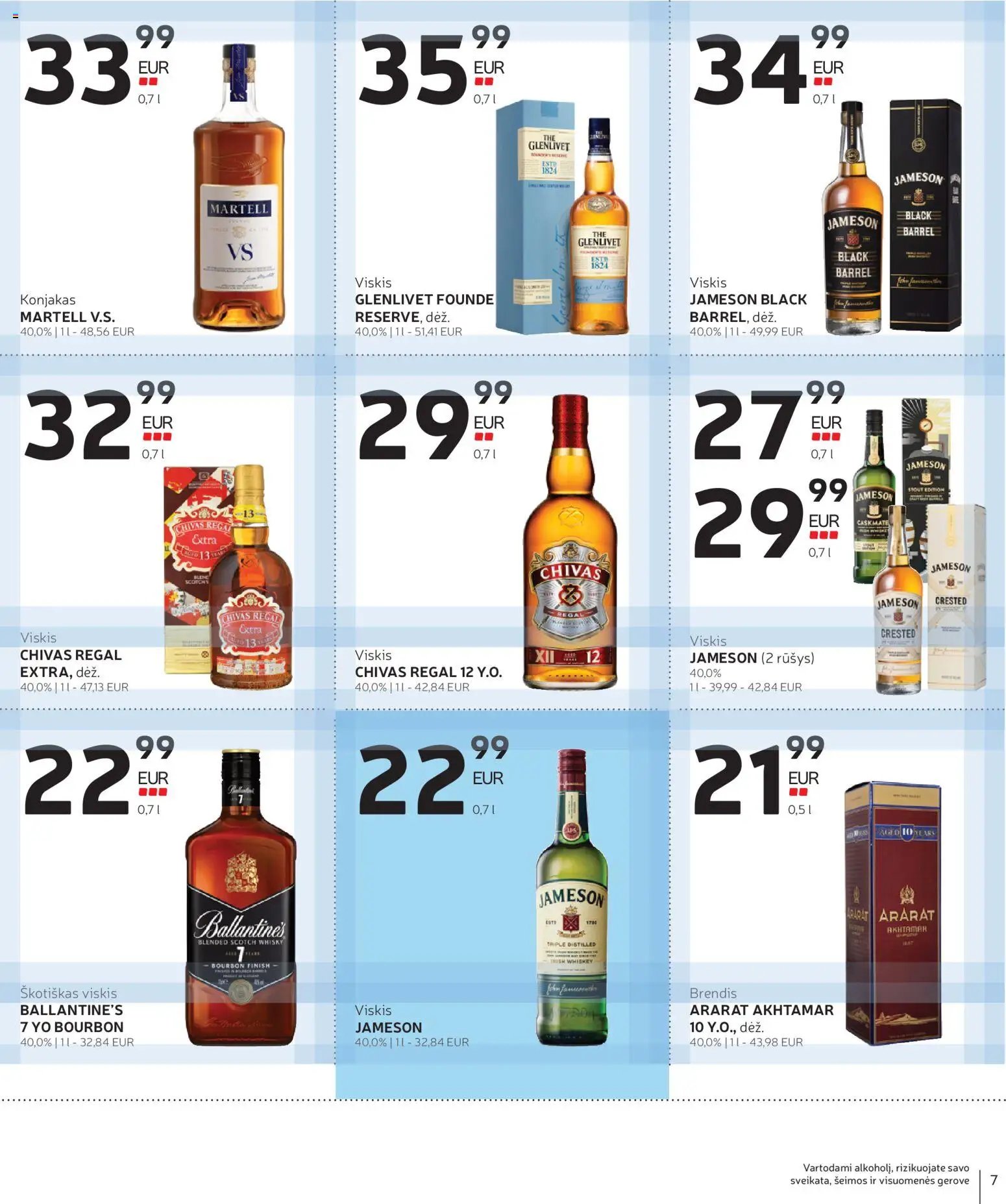 Rimi leidinys - Alkoholinių gėrimų