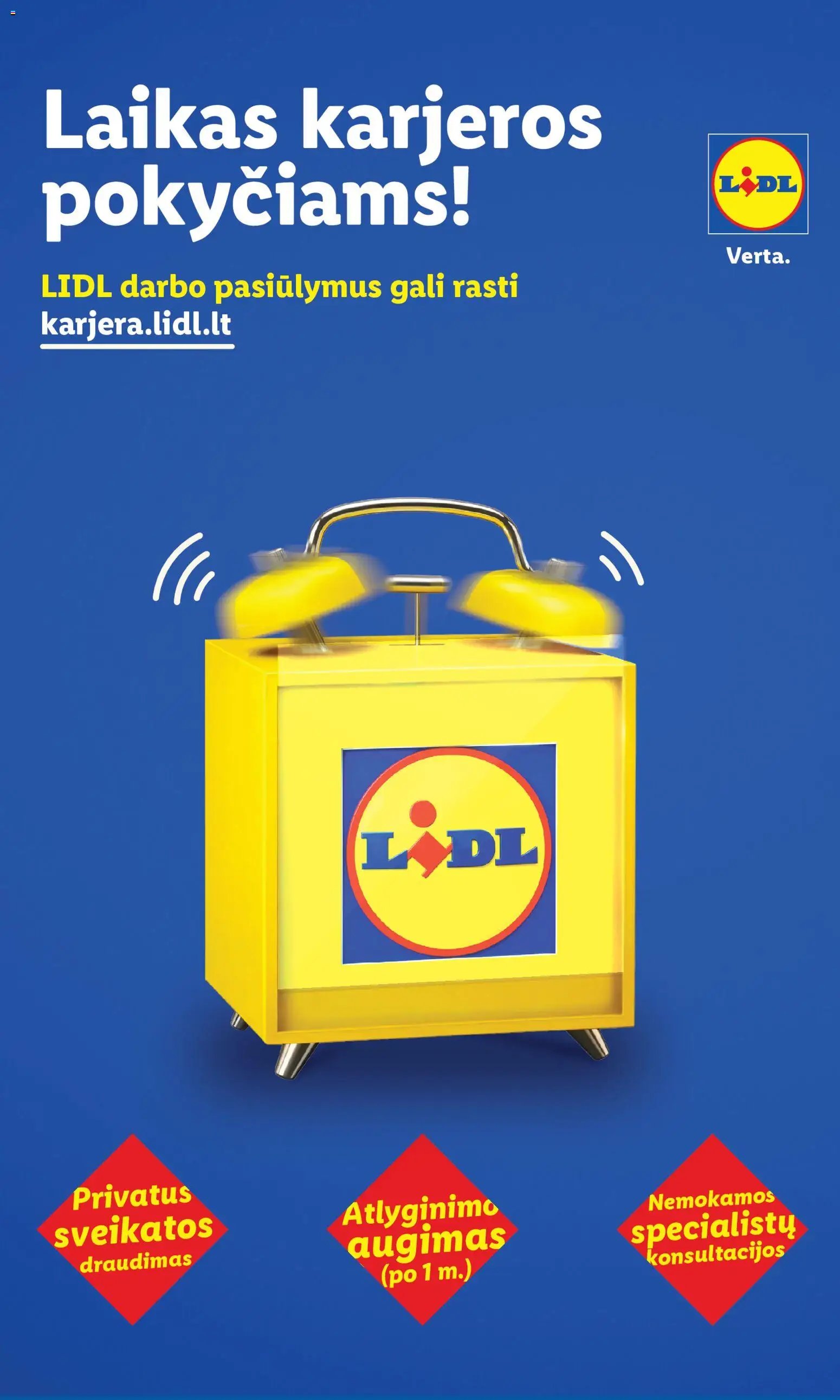 LIDL leidinys - Ne maisto prekių pasiūlymai