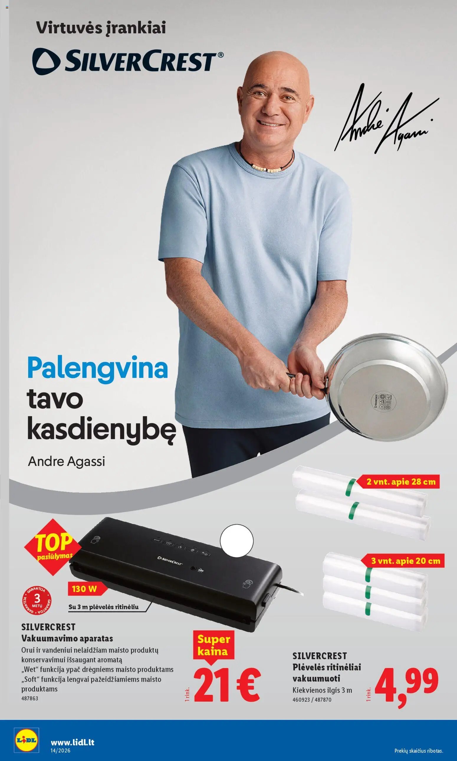 LIDL leidinys - Ne maisto prekių pasiūlymai