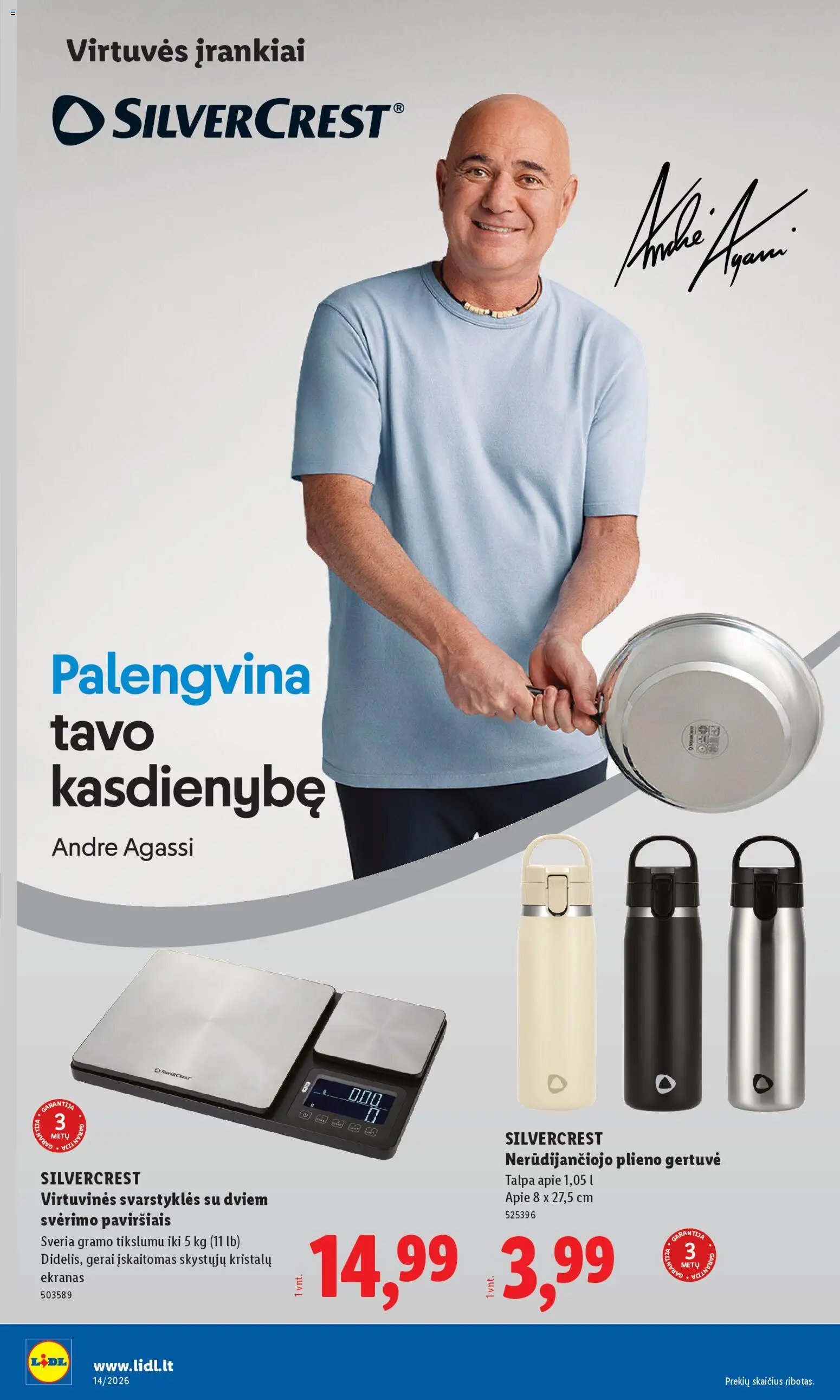 LIDL leidinys - Ne maisto prekių pasiūlymai