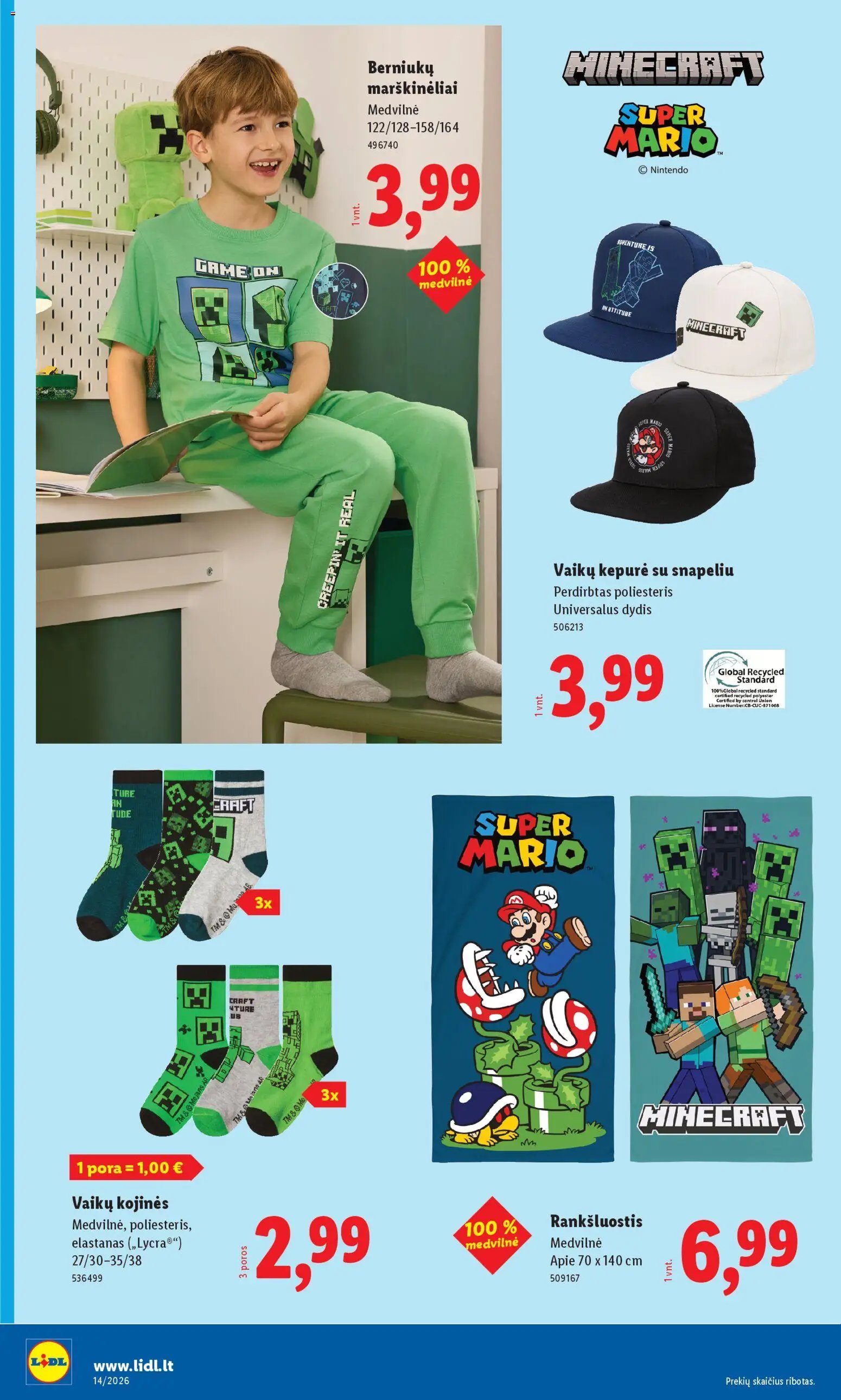 LIDL leidinys - Ne maisto prekių pasiūlymai