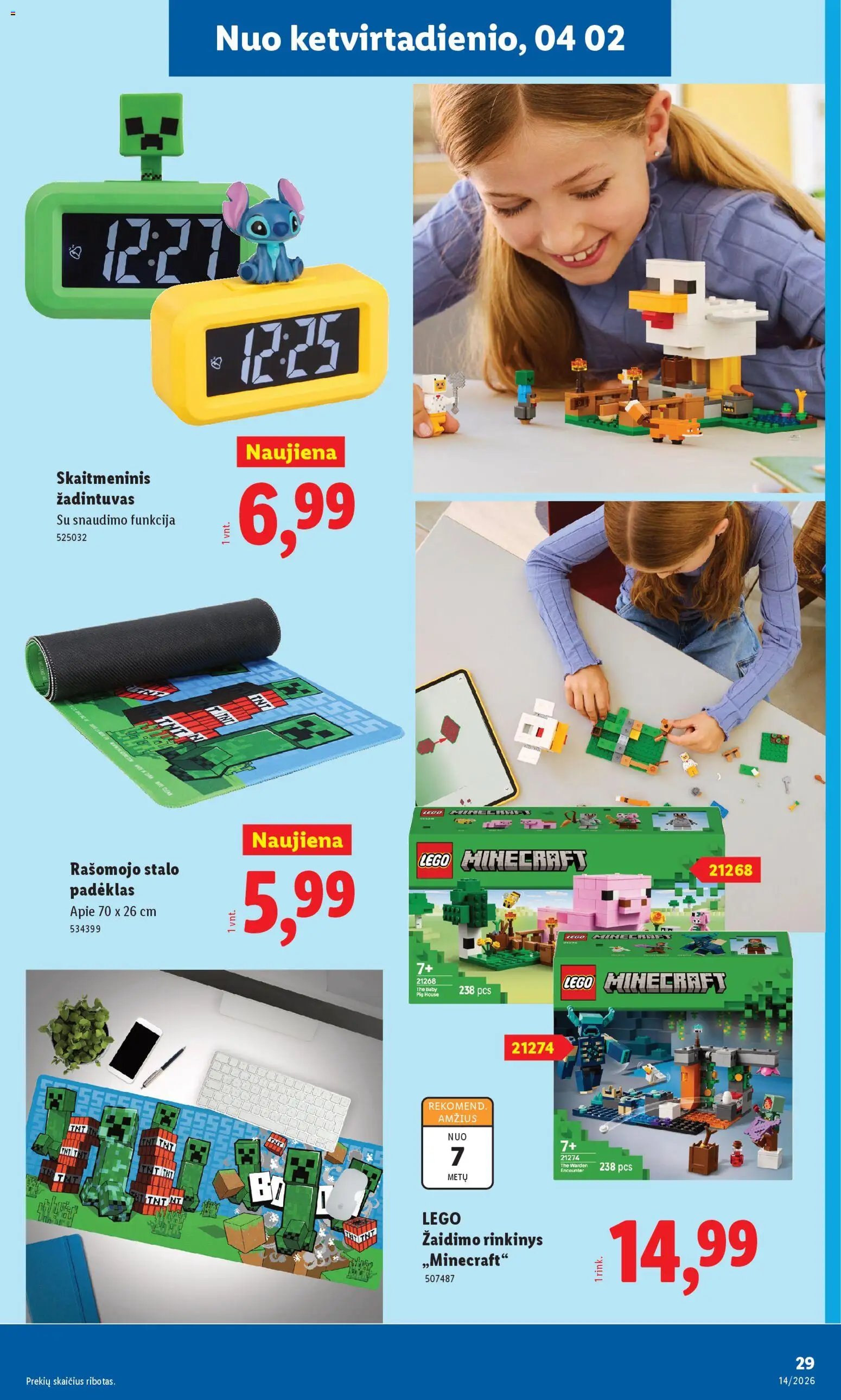 LIDL leidinys - Ne maisto prekių pasiūlymai