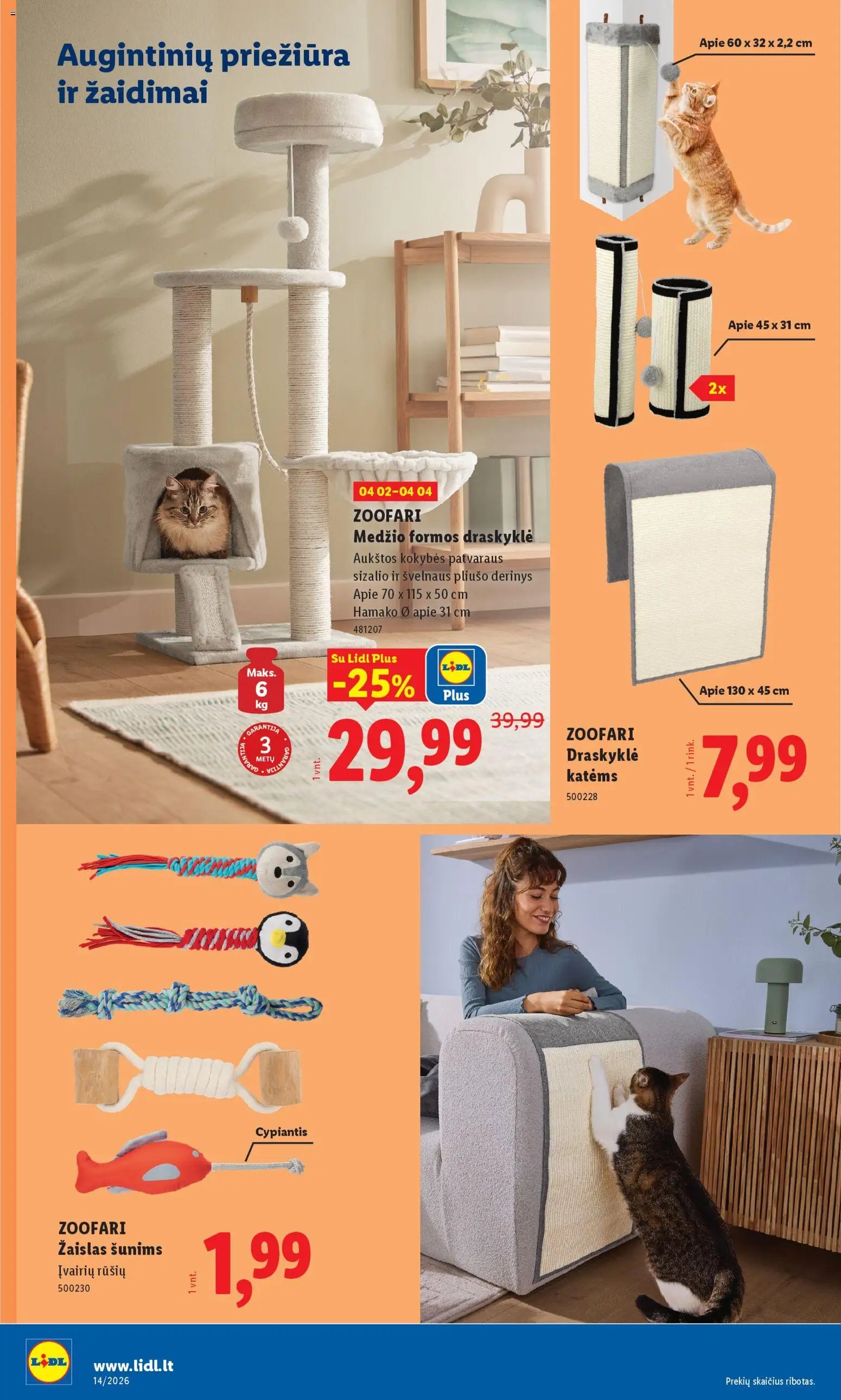 LIDL leidinys - Ne maisto prekių pasiūlymai