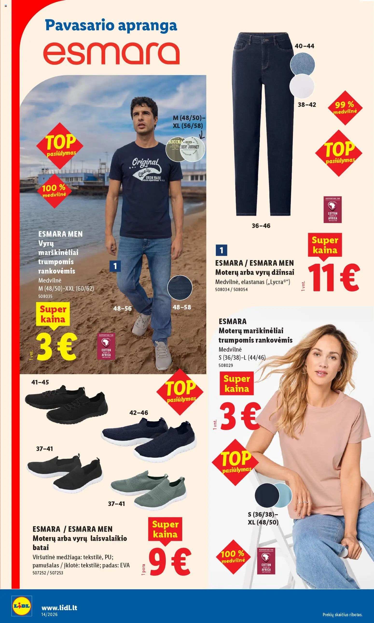 LIDL leidinys - Ne maisto prekių pasiūlymai