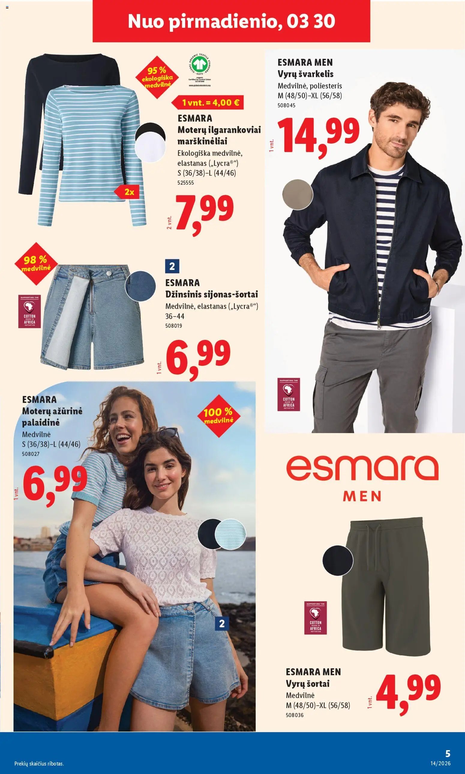 LIDL leidinys - Ne maisto prekių pasiūlymai