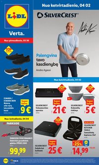 LIDL leidinys - Ne maisto prekių pasiūlymai