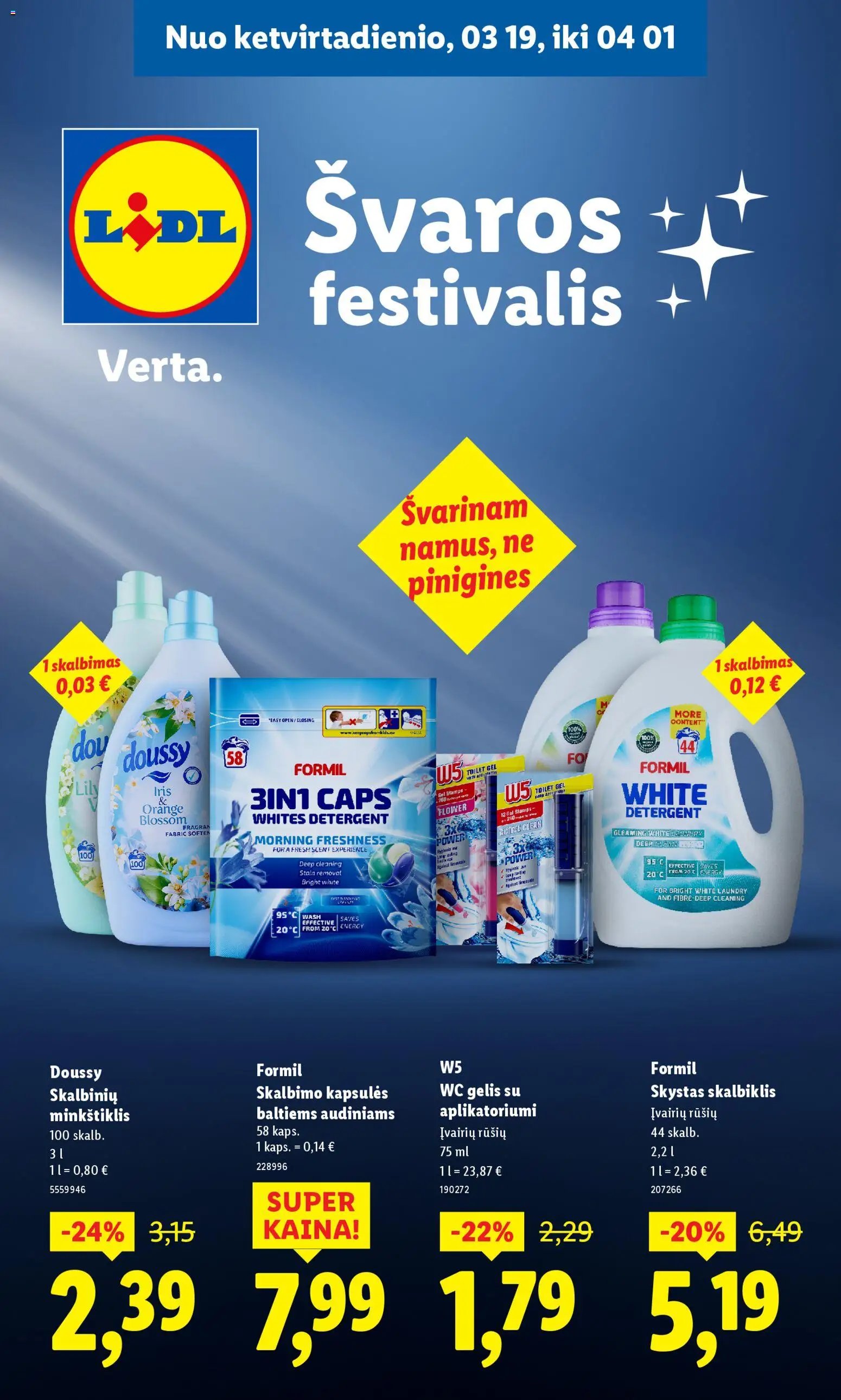 LIDL leidinys - Švaros festivalis