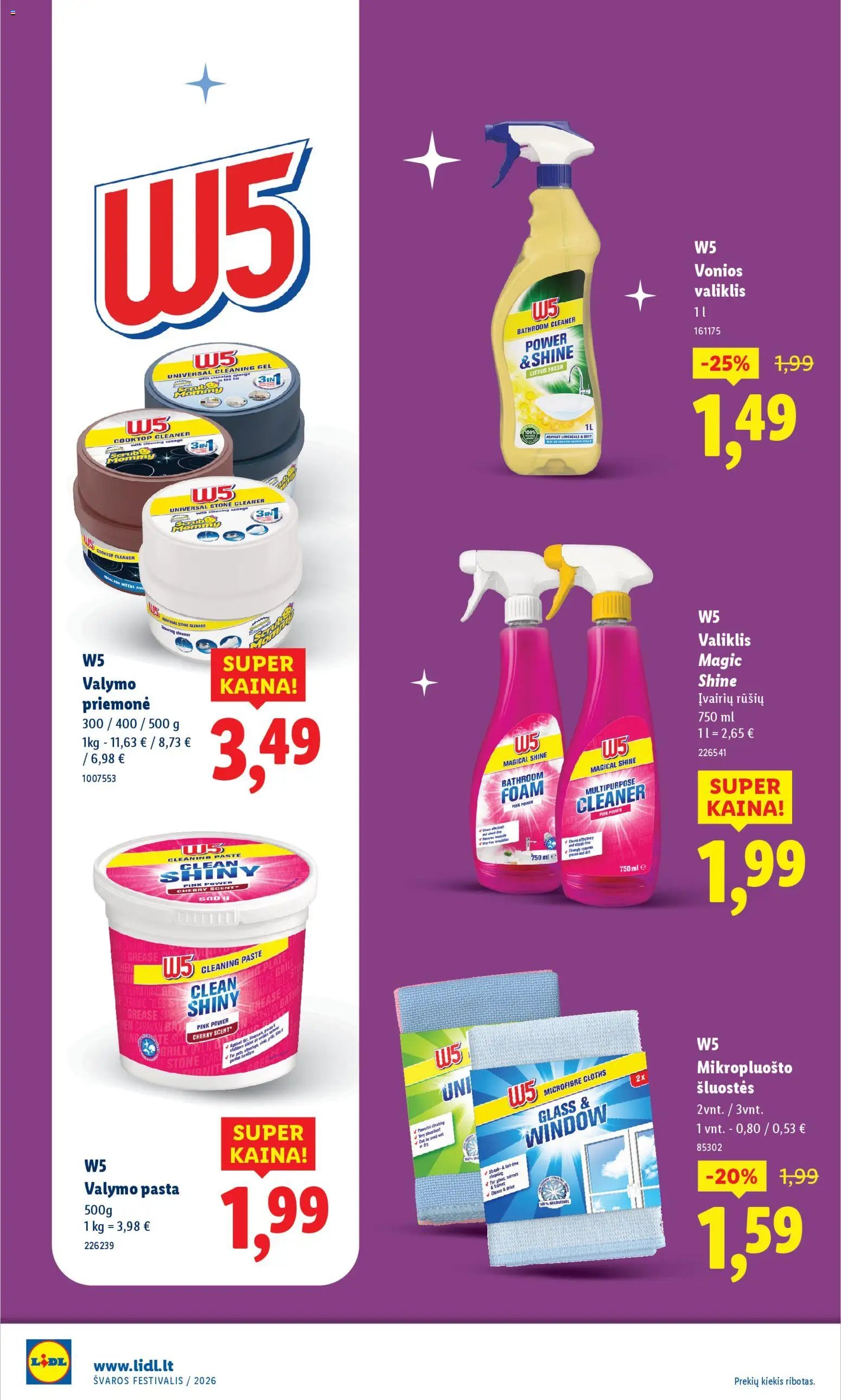 LIDL leidinys - Švaros festivalis