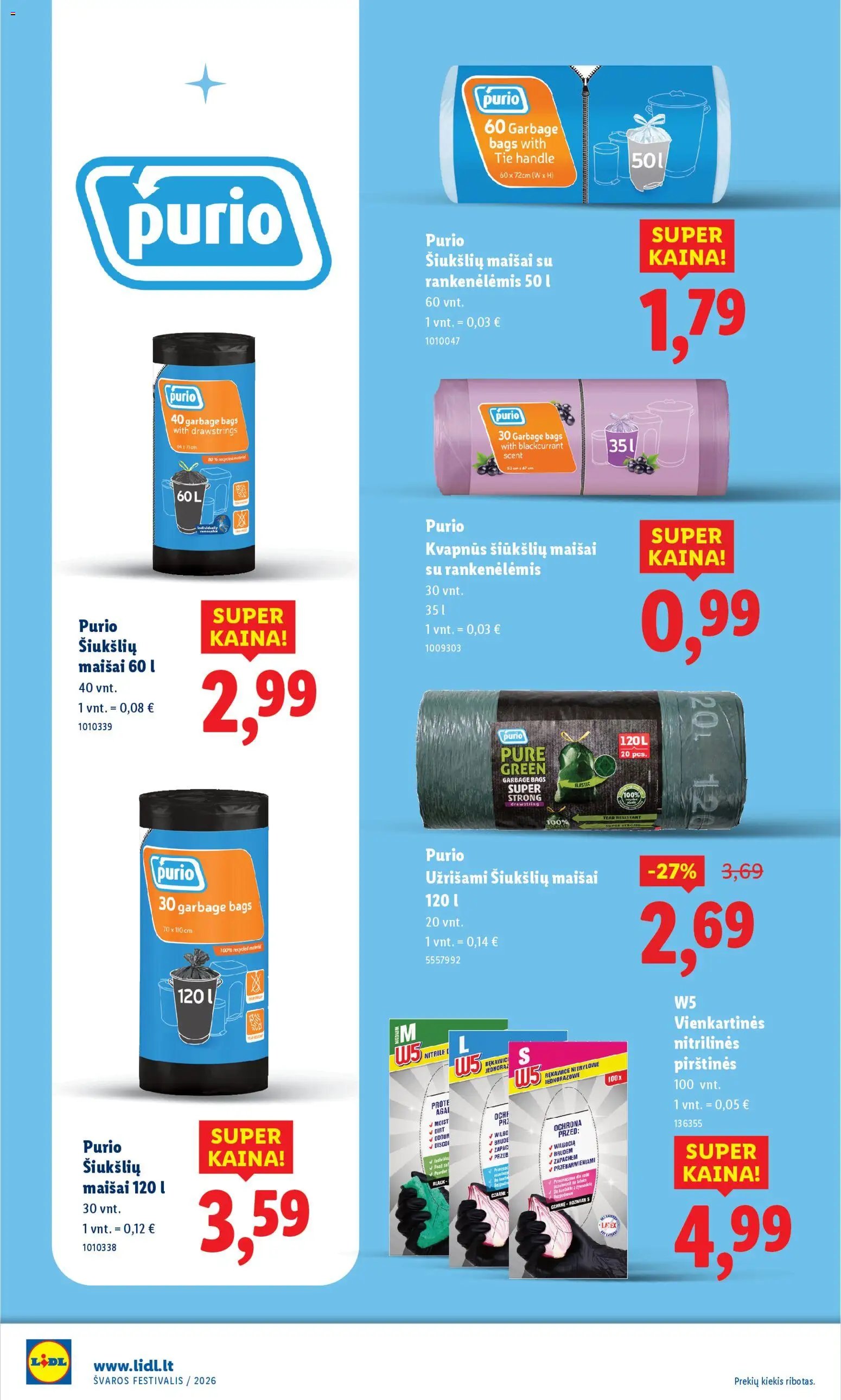 LIDL leidinys - Švaros festivalis