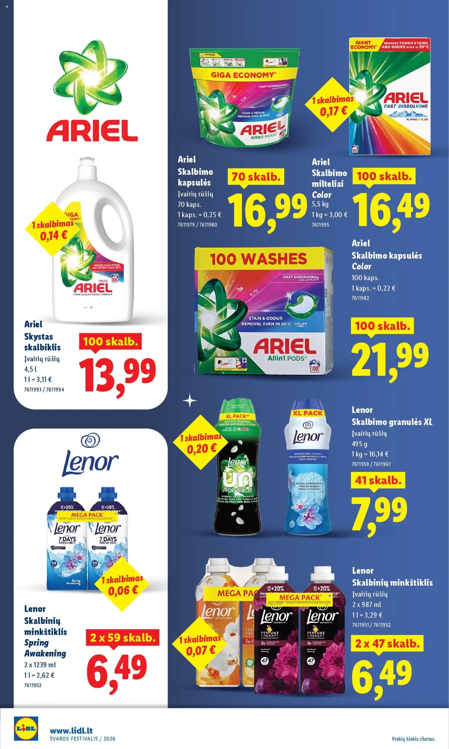 LIDL leidinys - Švaros festivalis