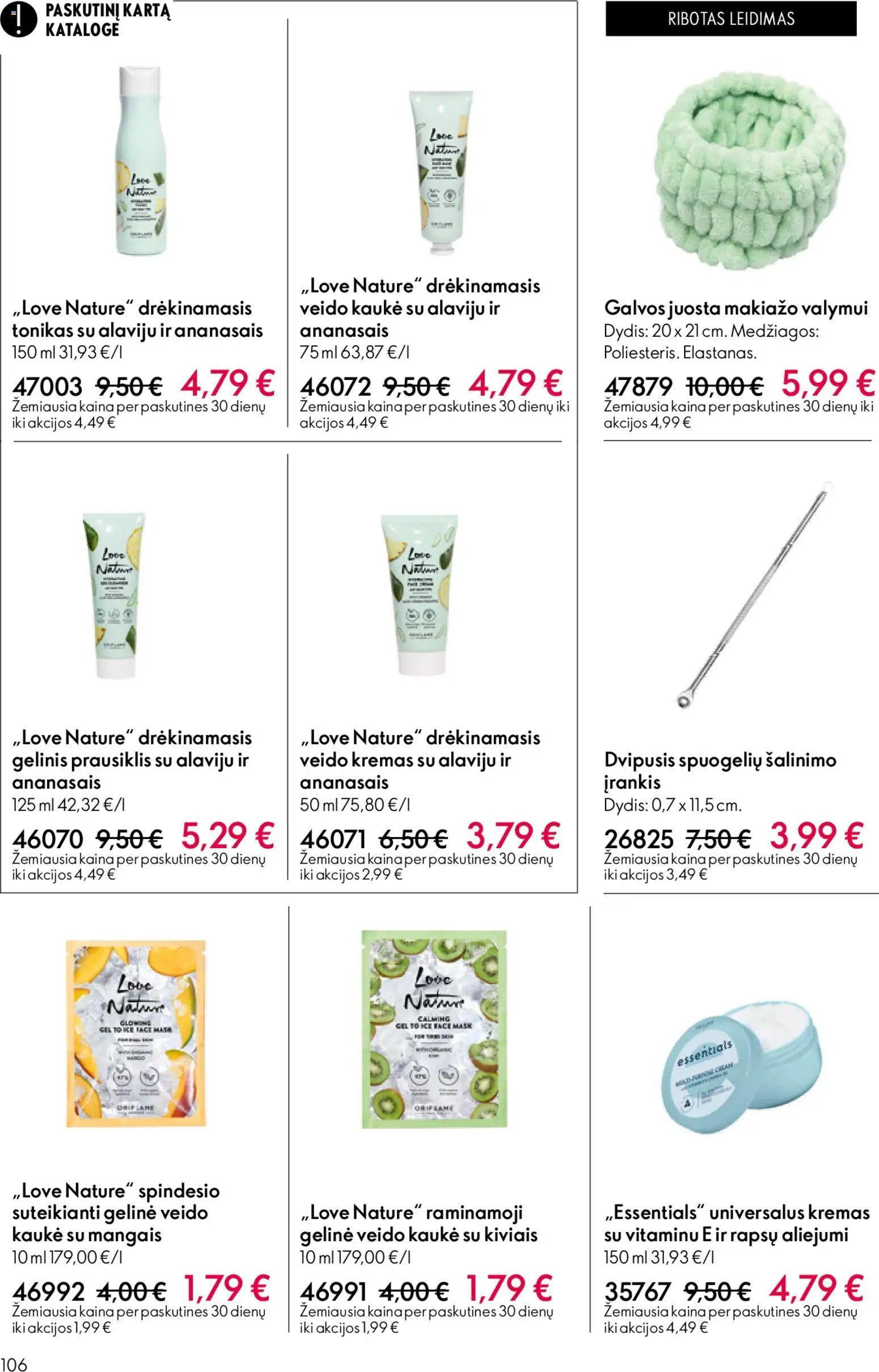 Oriflame katalogas 08 2026