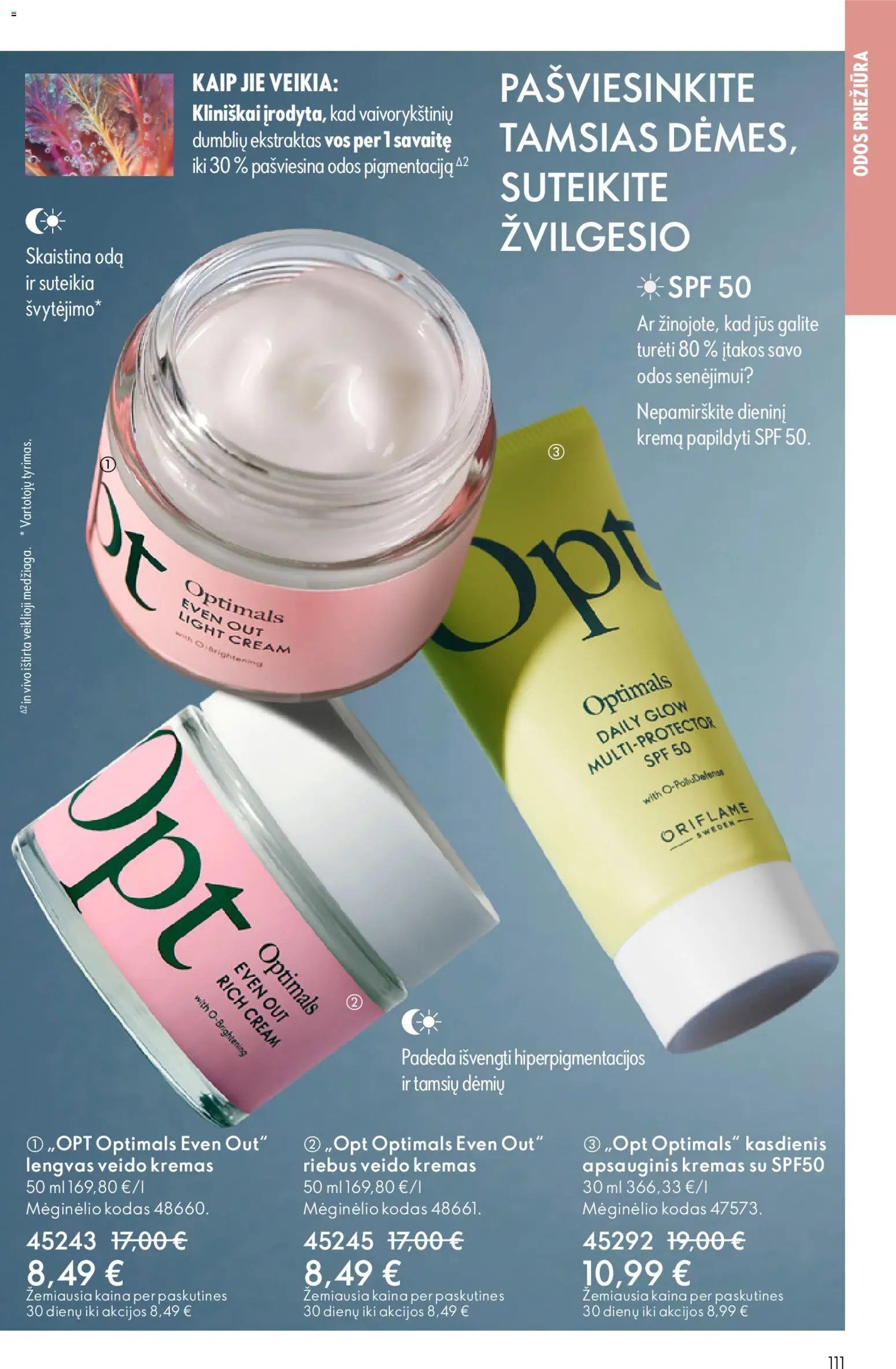 Oriflame katalogas 08 2026