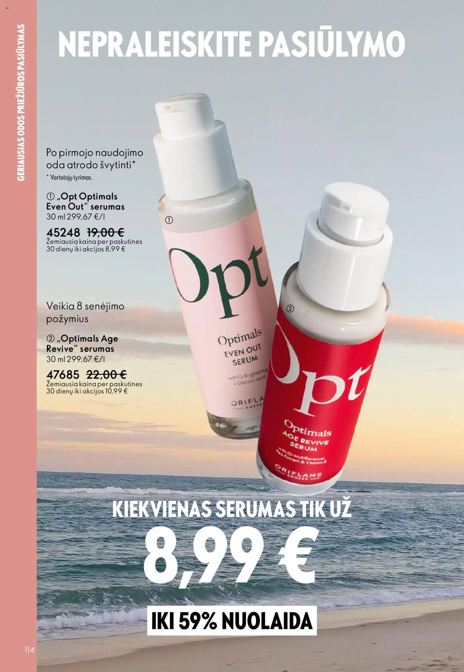 Oriflame katalogas 08 2026