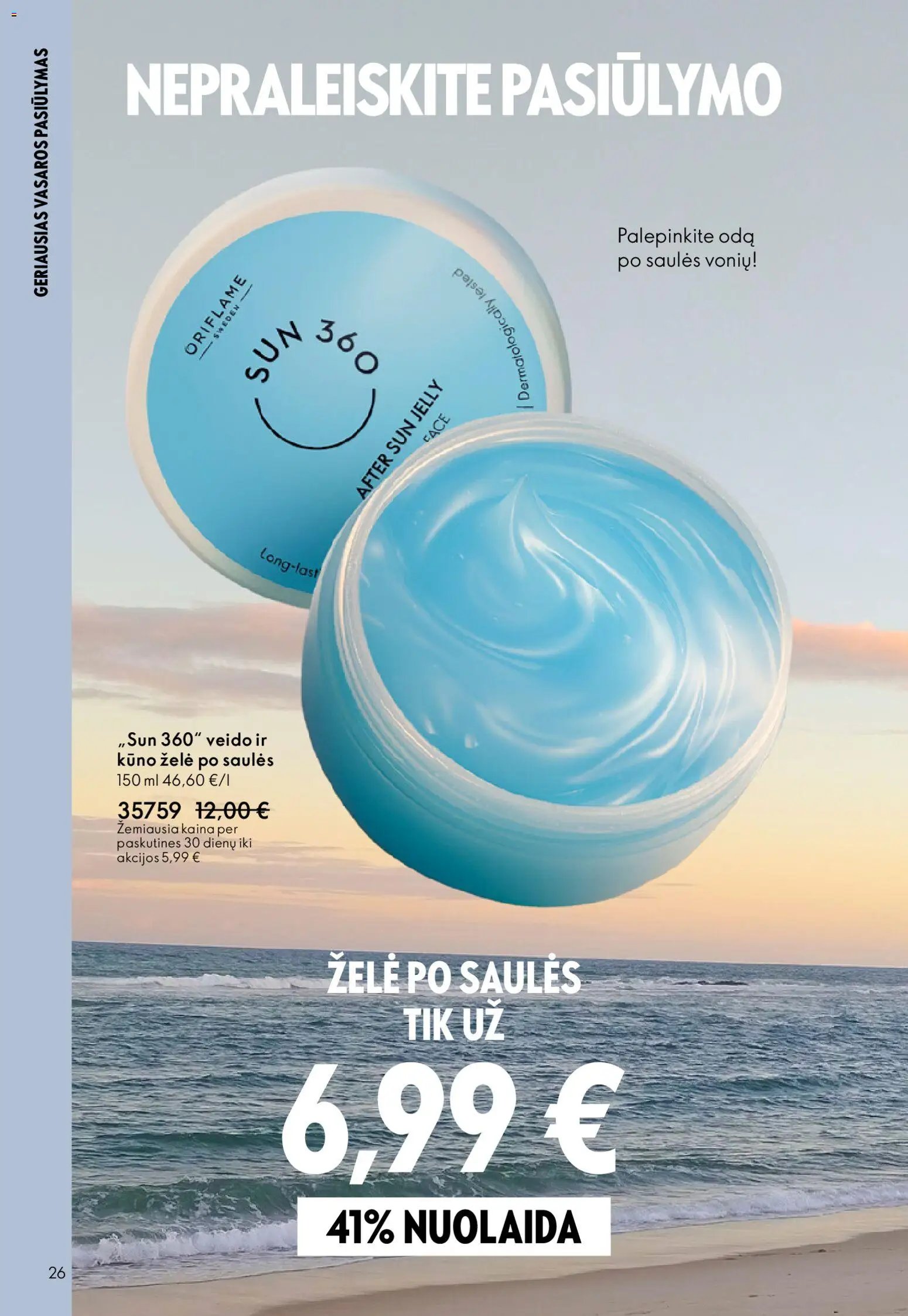 Oriflame katalogas 08 2026
