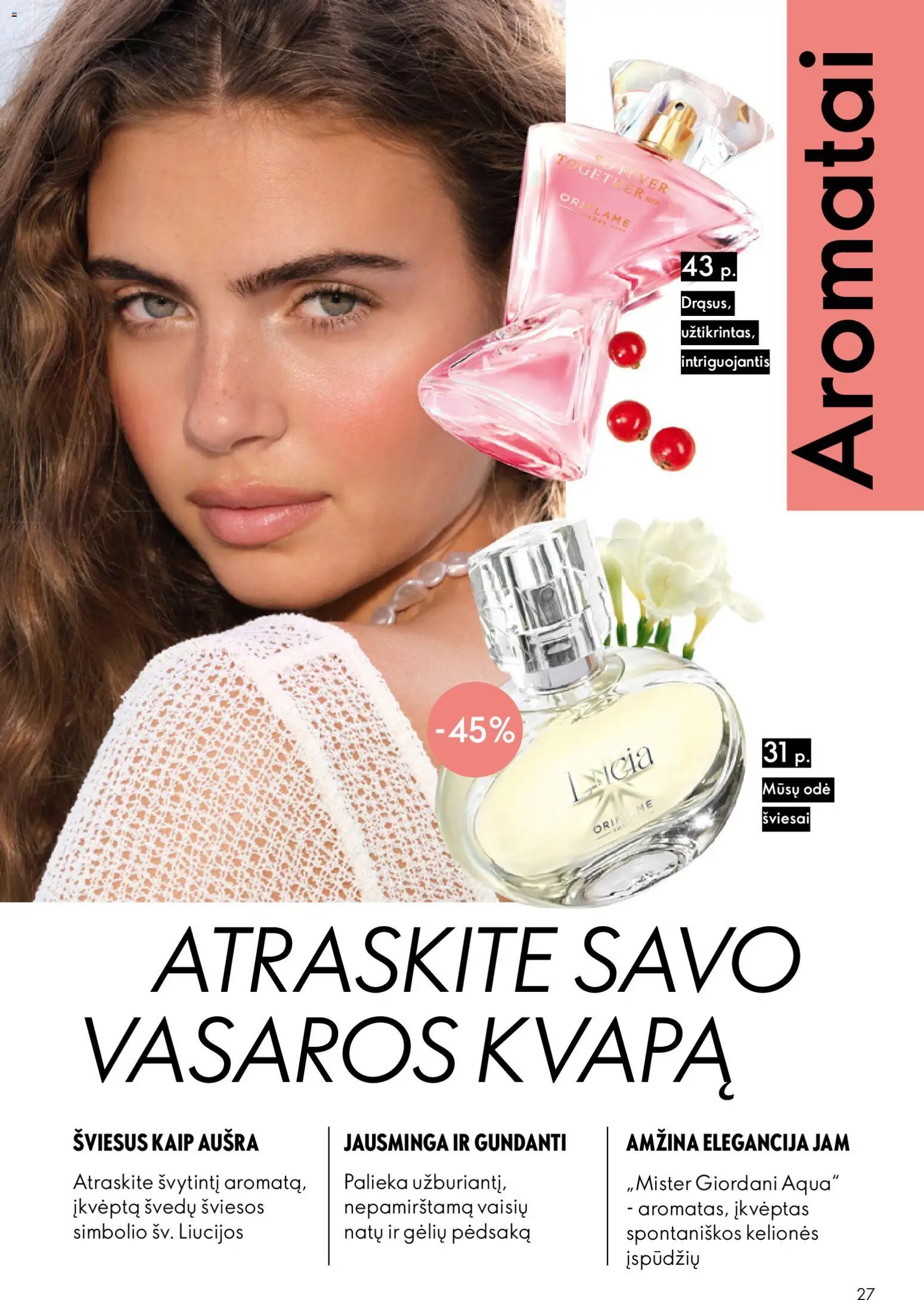 Oriflame katalogas 08 2026