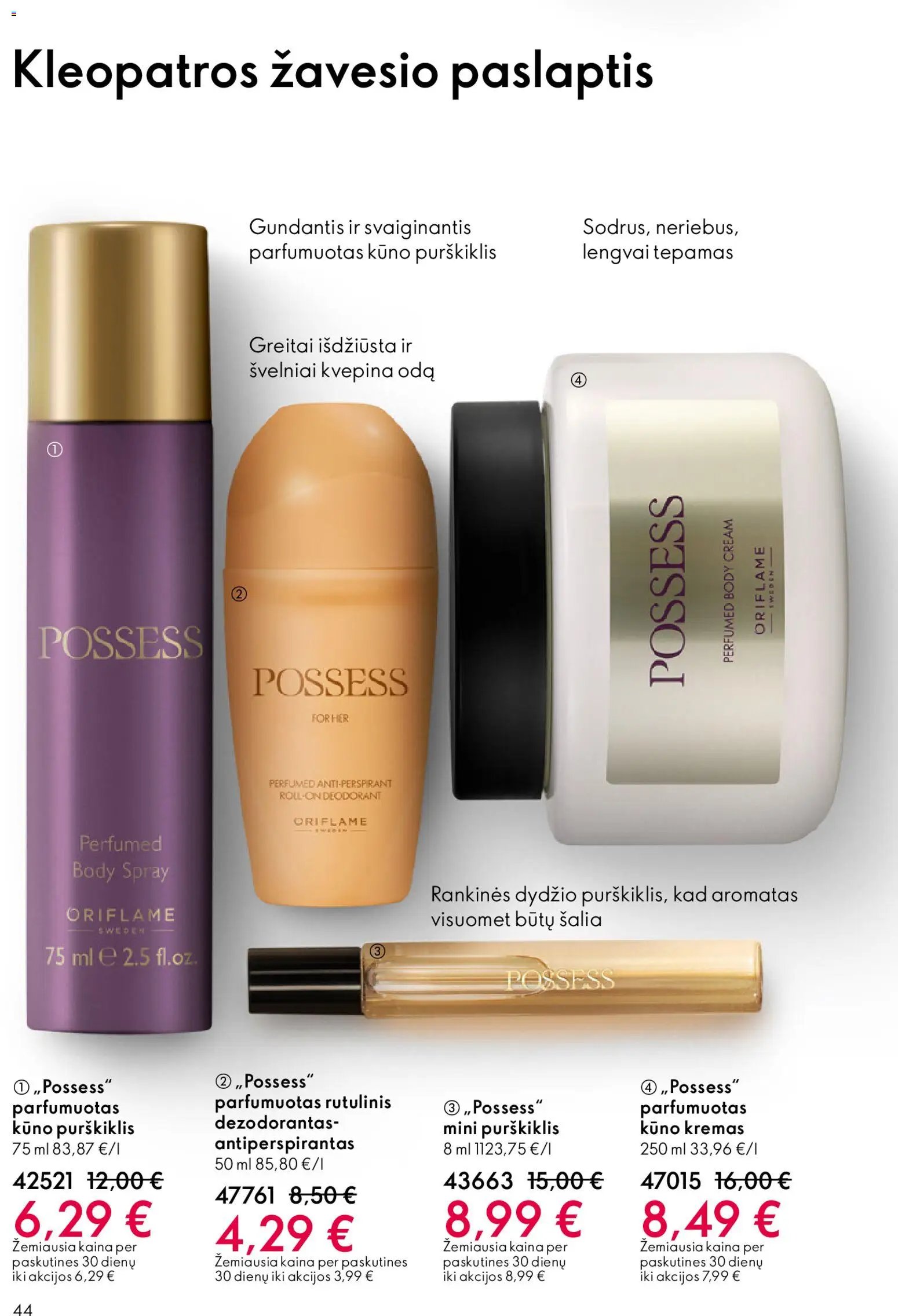 Oriflame katalogas 08 2026