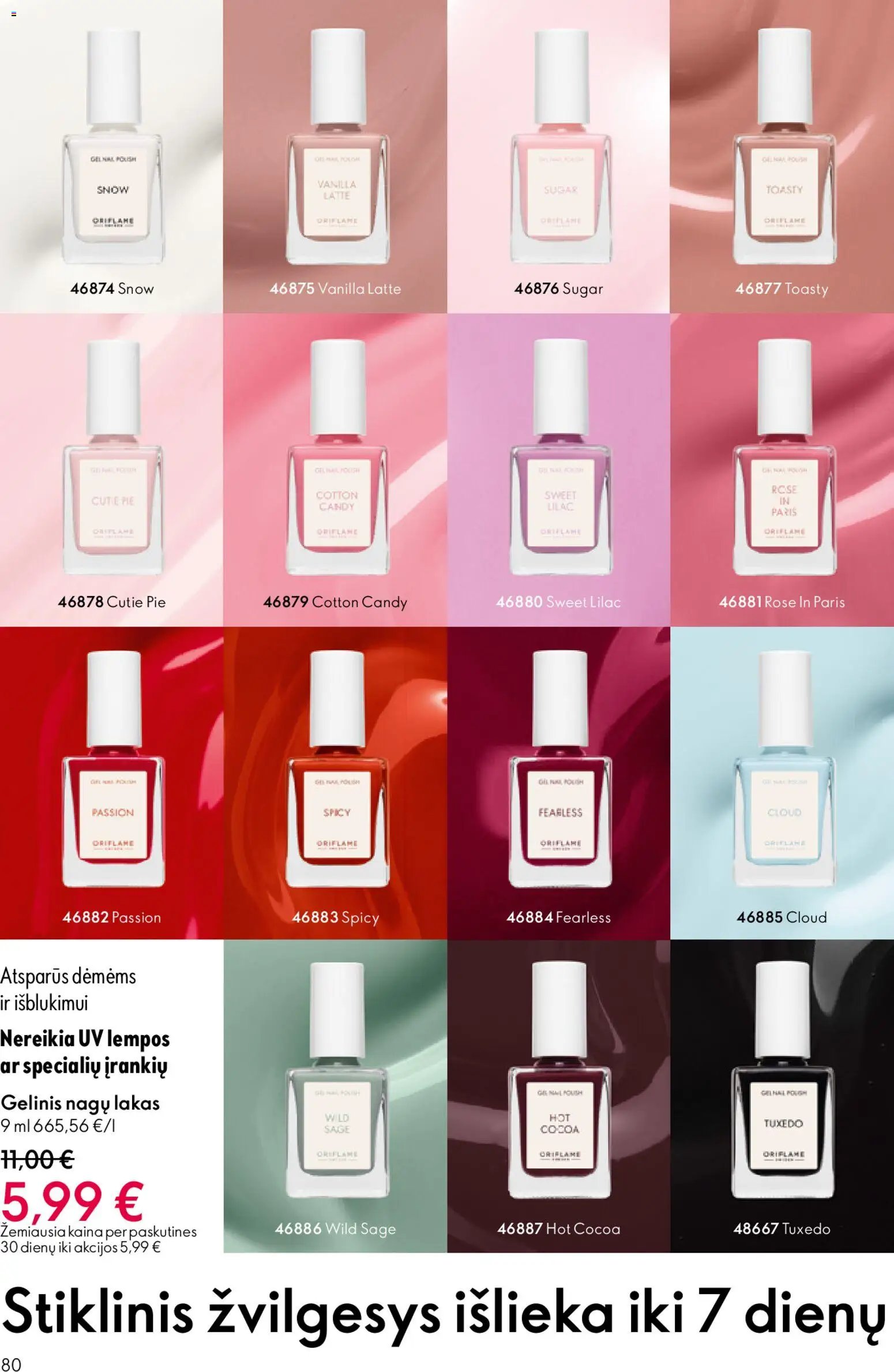 Oriflame katalogas 08 2026